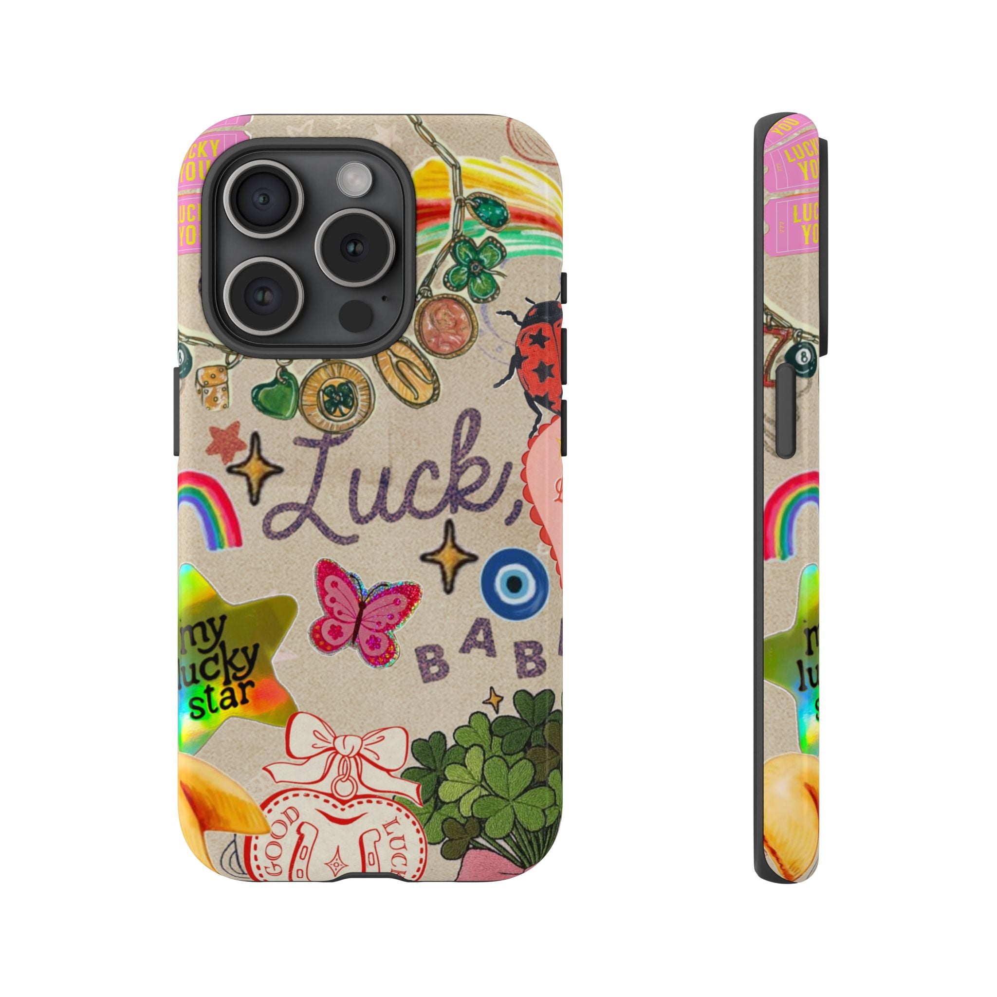 My Lucky Star — Cute Lucky Symbols iPhone Case