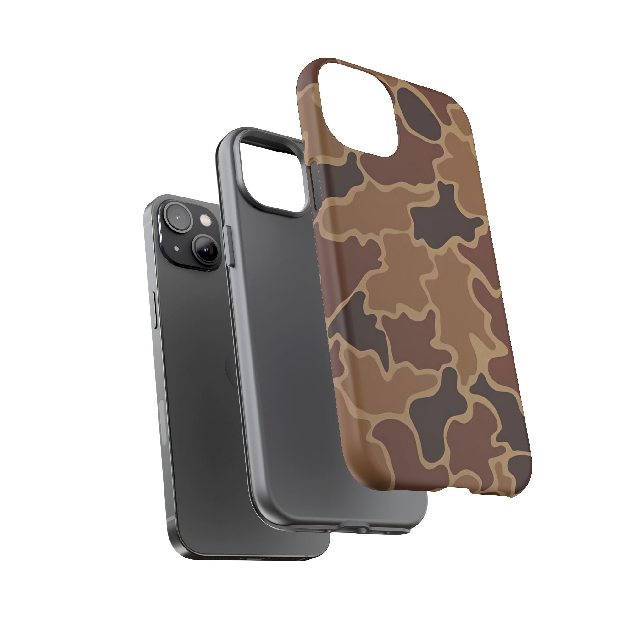 Hunter Brown Camo Print— Brown Camo Protective Cover
