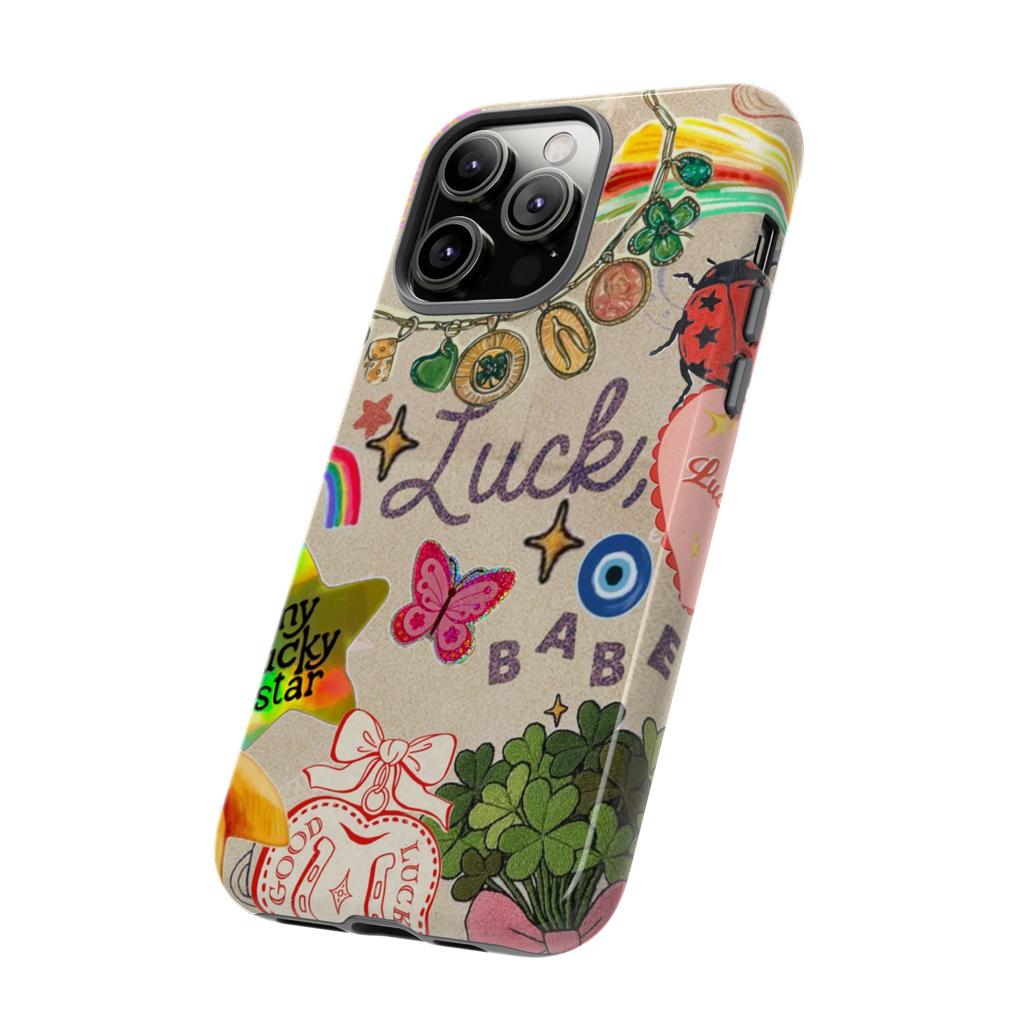 My Lucky Star — Cute Lucky Symbols iPhone Case
