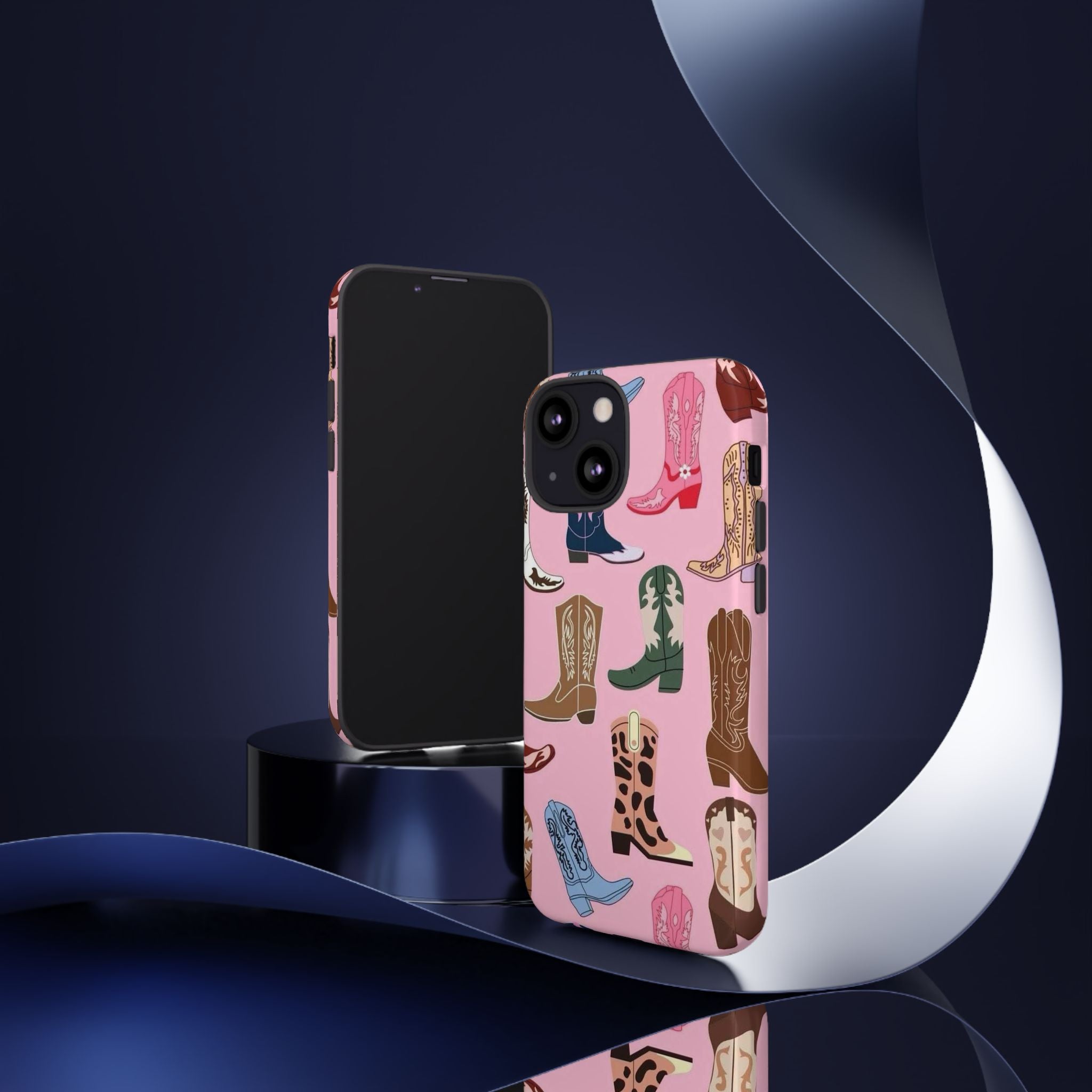 Pink Cowboy Boots  — Pink Western Boot iPhone Case