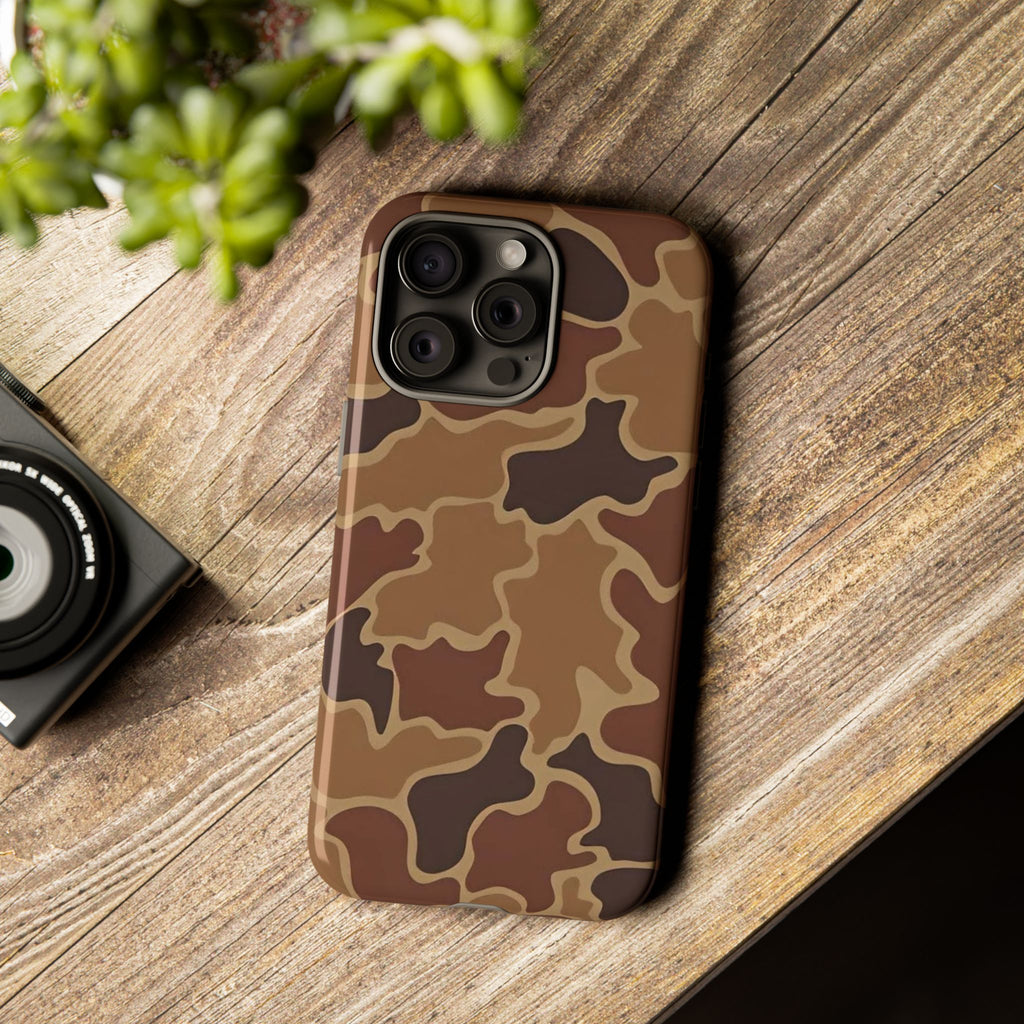 Hunter Brown Camo Print— Brown Camo Protective Cover