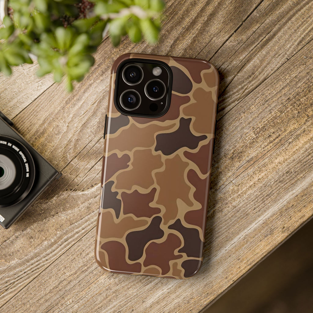 Hunter Brown Camo Print— Brown Camo Protective Cover
