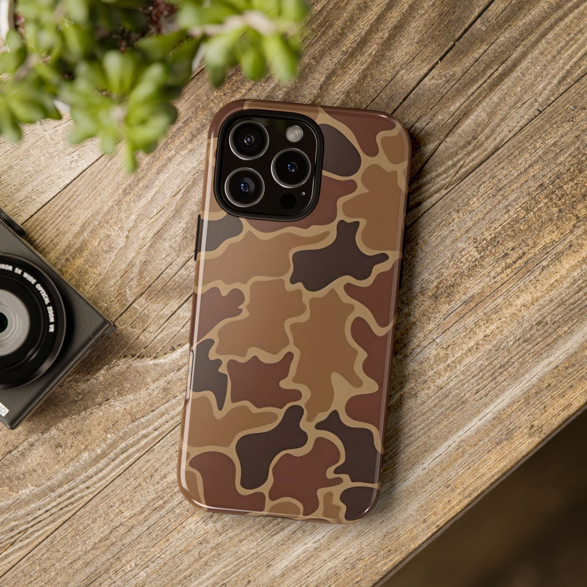 Hunter Brown Camo Print— Brown Camo Protective Cover