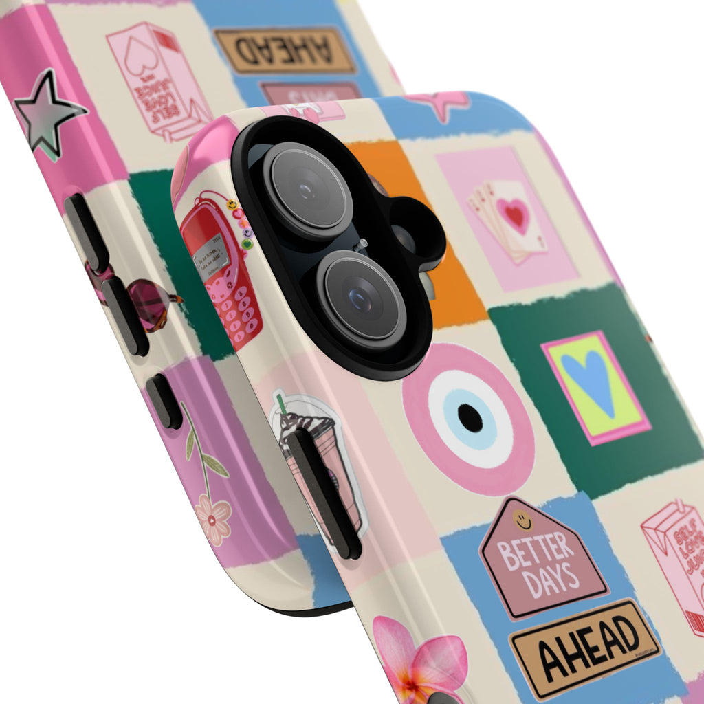 'Better Days Ahead' - Collage Protective Phone Case