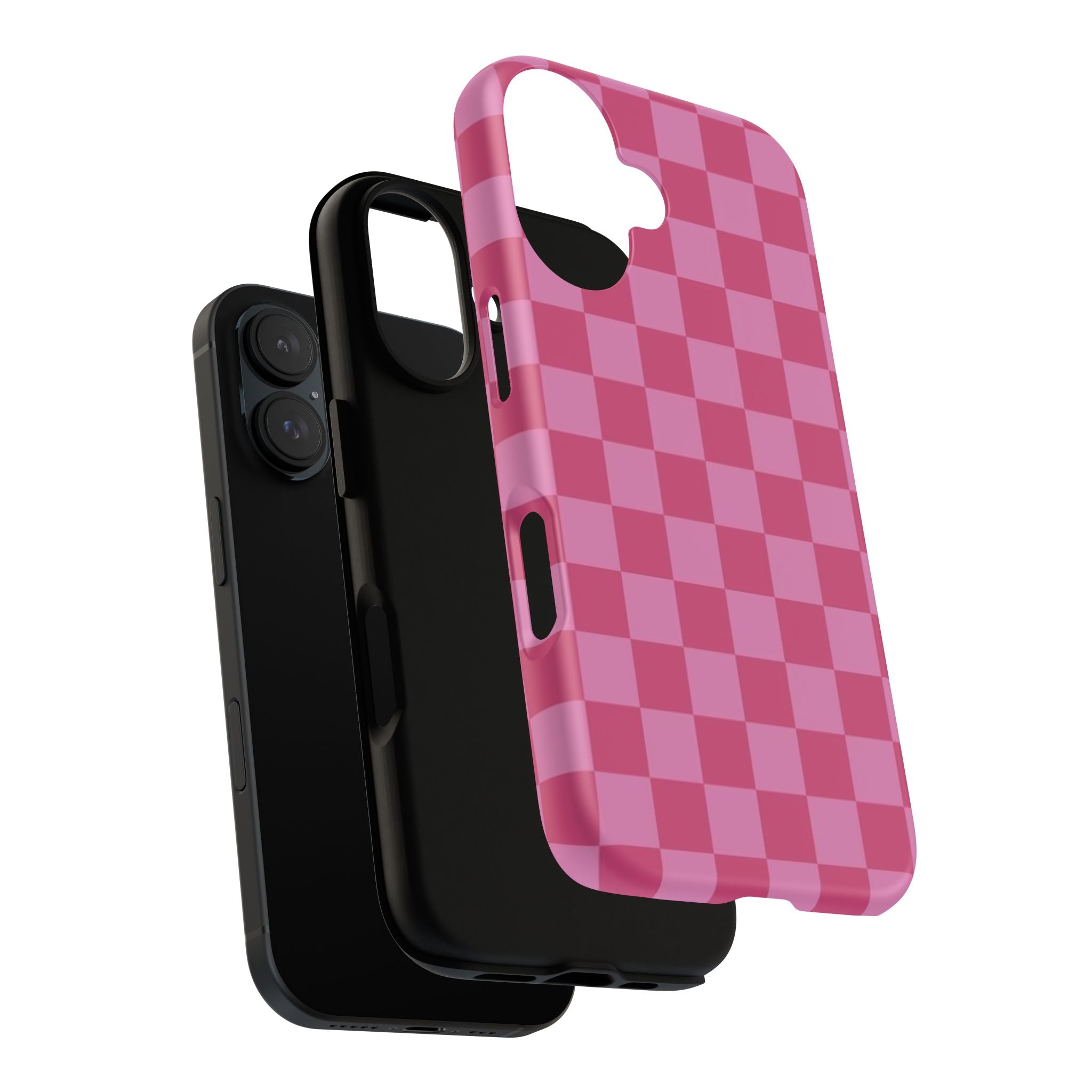 Barbie Pink Checkers - Durable Protective iPhone Cover