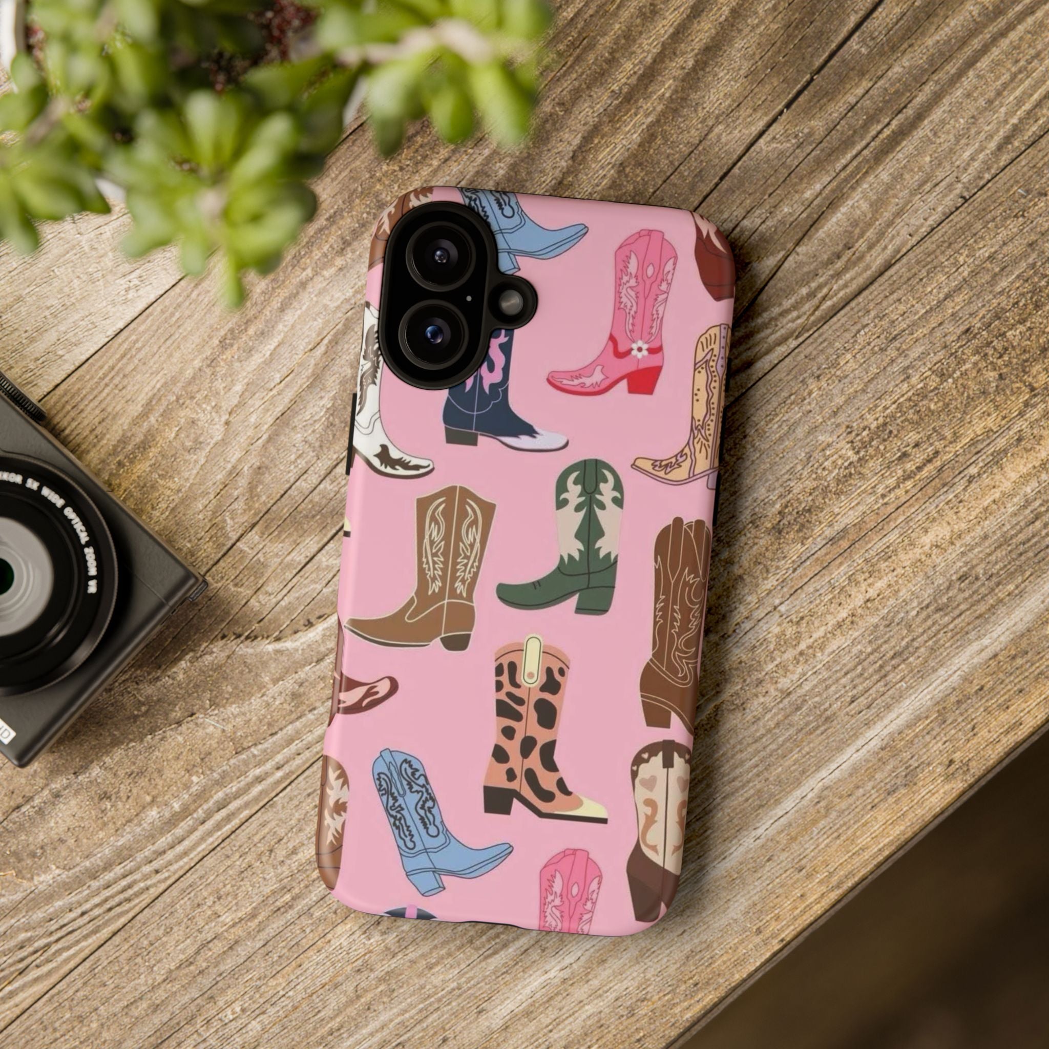 Pink Cowboy Boots  — Pink Western Boot iPhone Case
