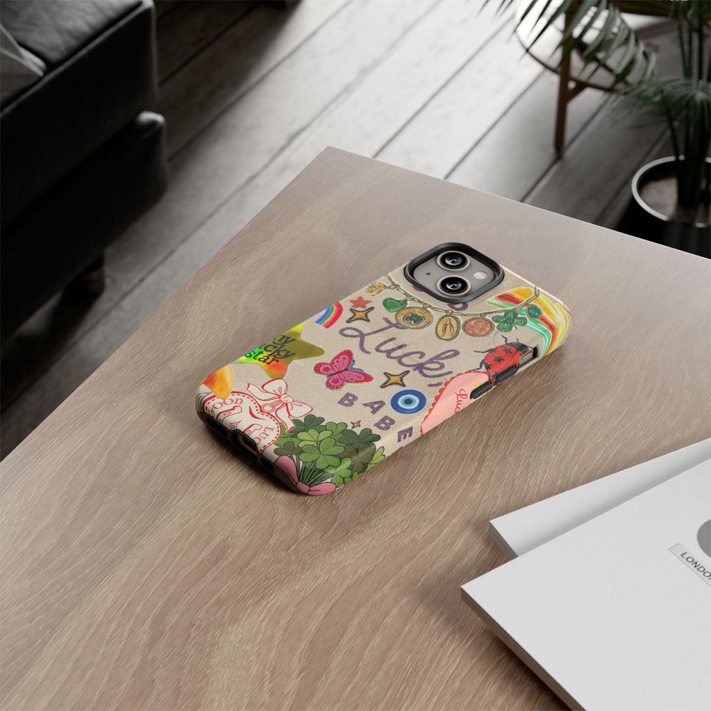 My Lucky Star — Cute Lucky Symbols iPhone Case