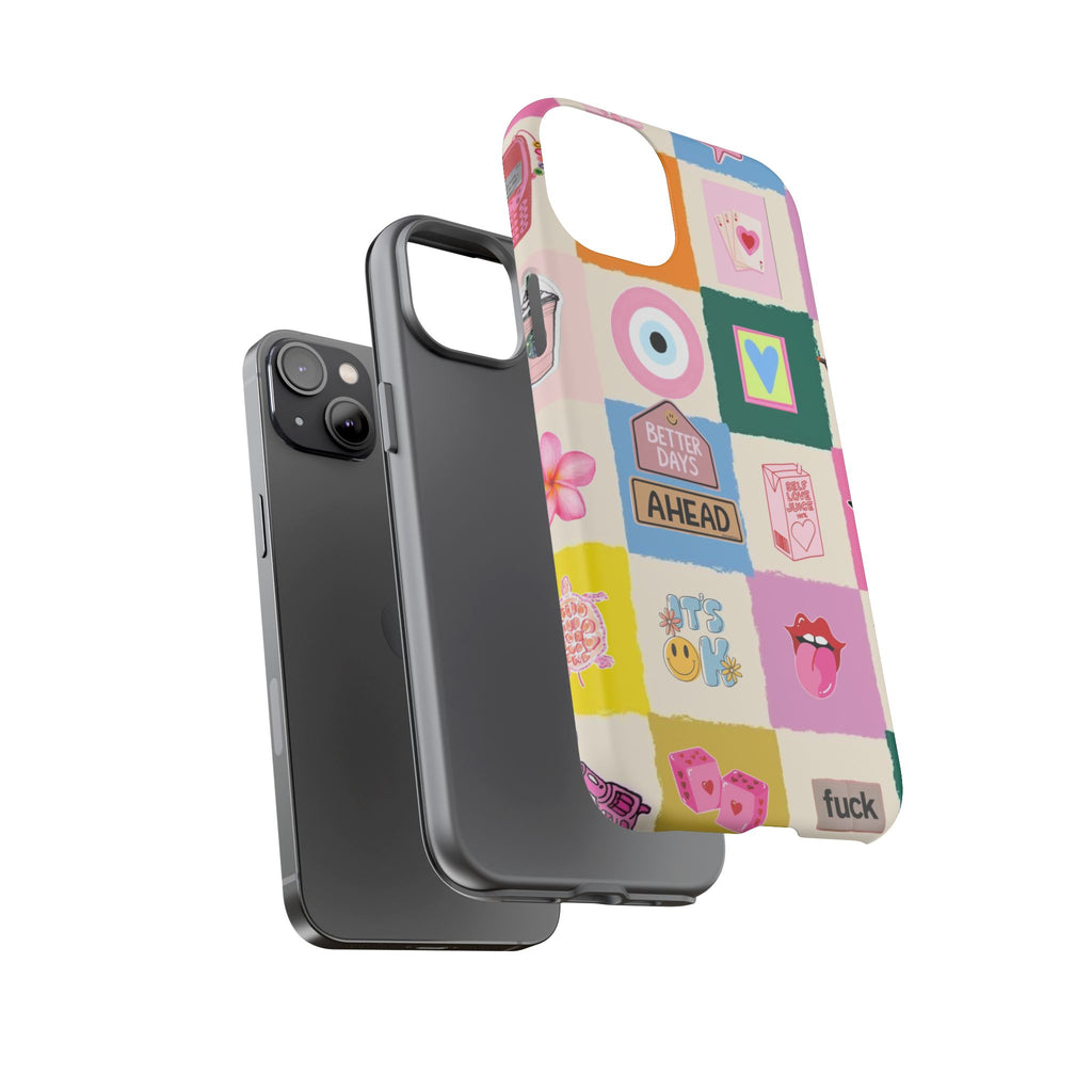 'Better Days Ahead' - Collage Protective Phone Case