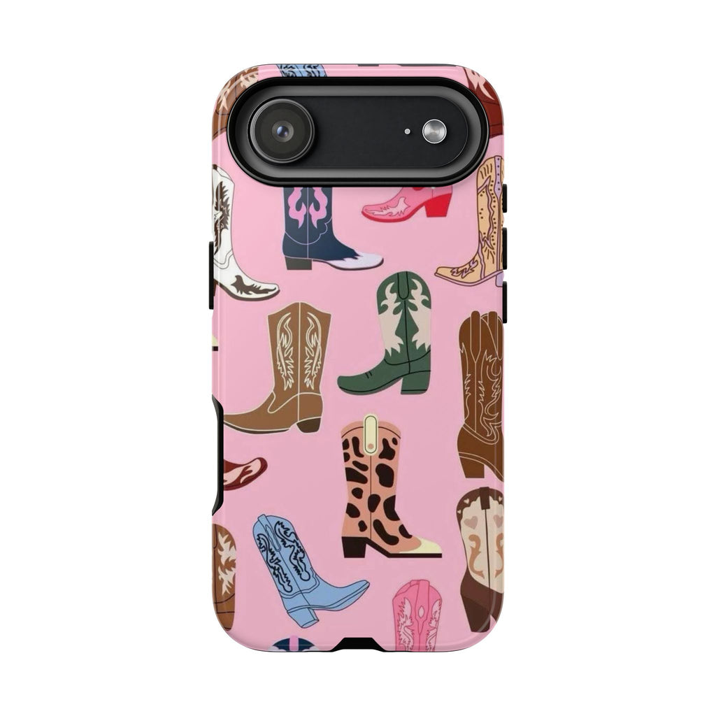 Pink Cowboy Boots  — Pink Western Boot iPhone Case