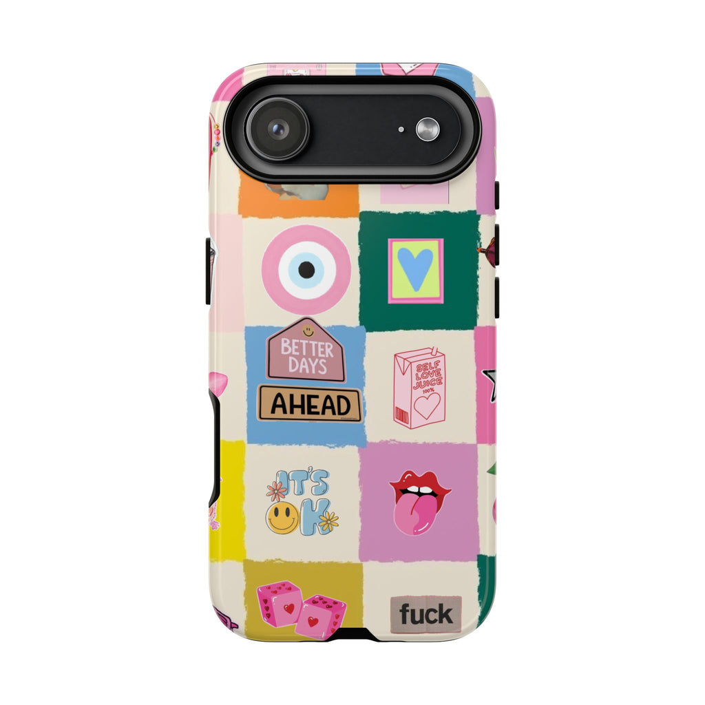 'Better Days Ahead' - Collage Protective Phone Case