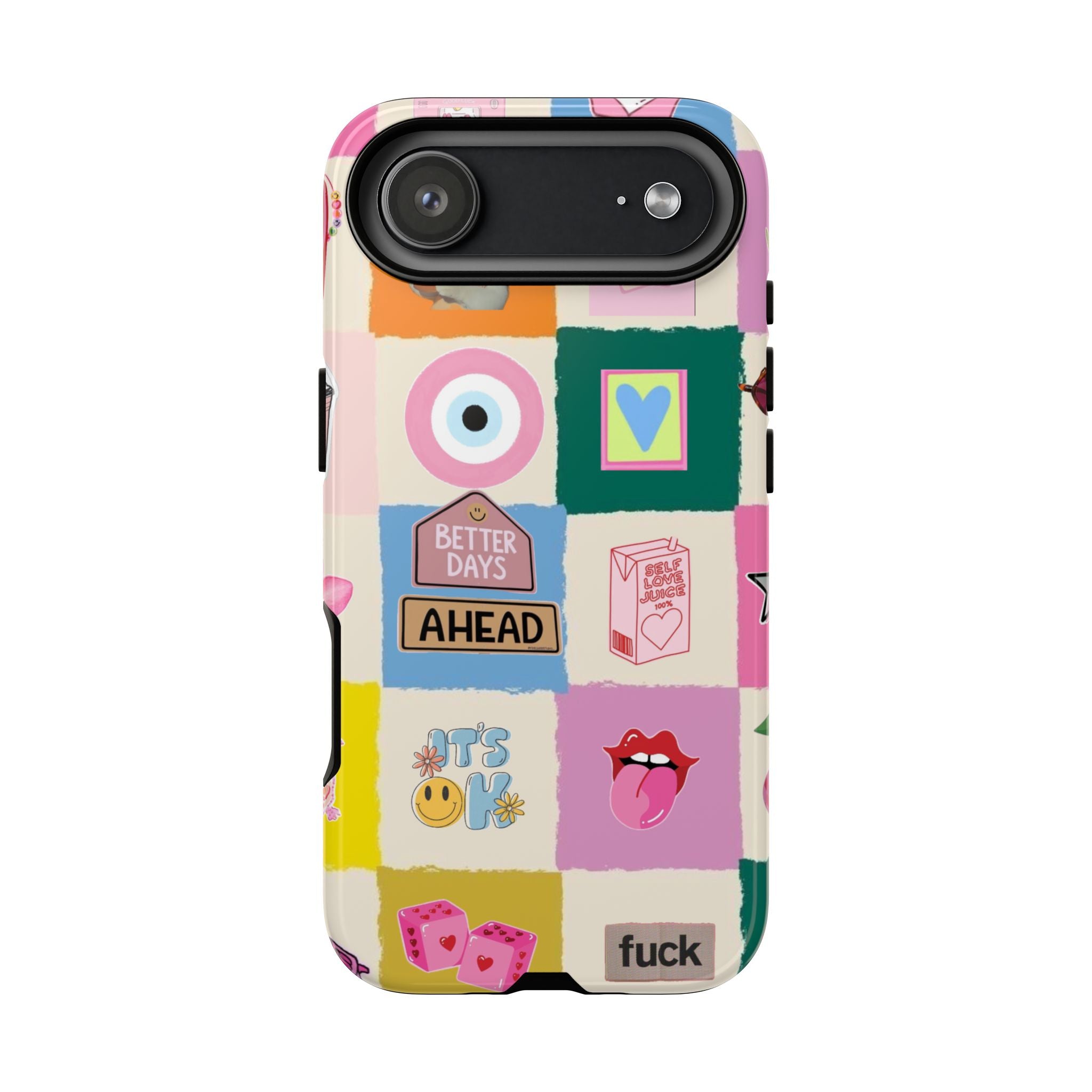 'Better Days Ahead' - Collage Protective Phone Case