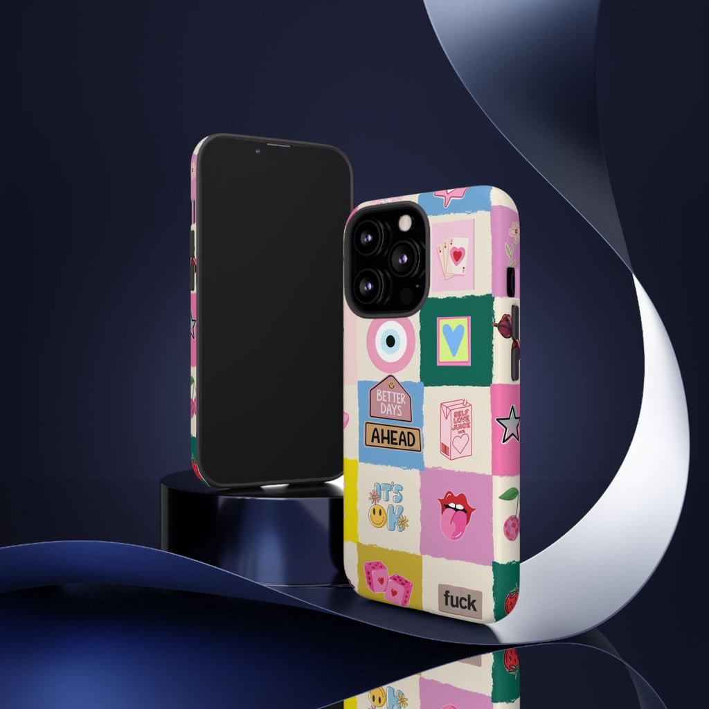 'Better Days Ahead' - Collage Protective Phone Case