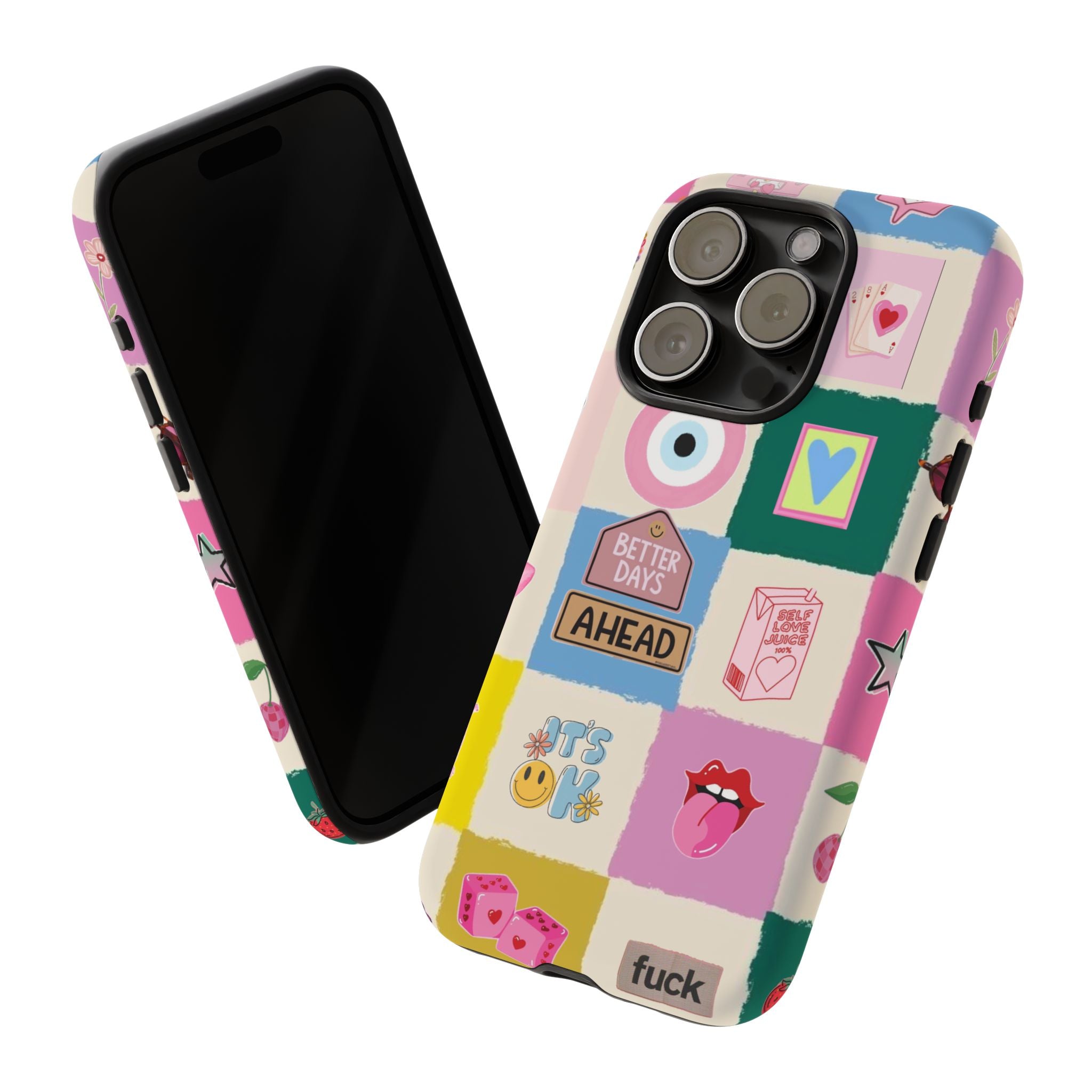 'Better Days Ahead' - Collage Protective Phone Case