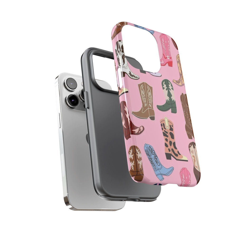 Pink Cowboy Boots  — Pink Western Boot iPhone Case