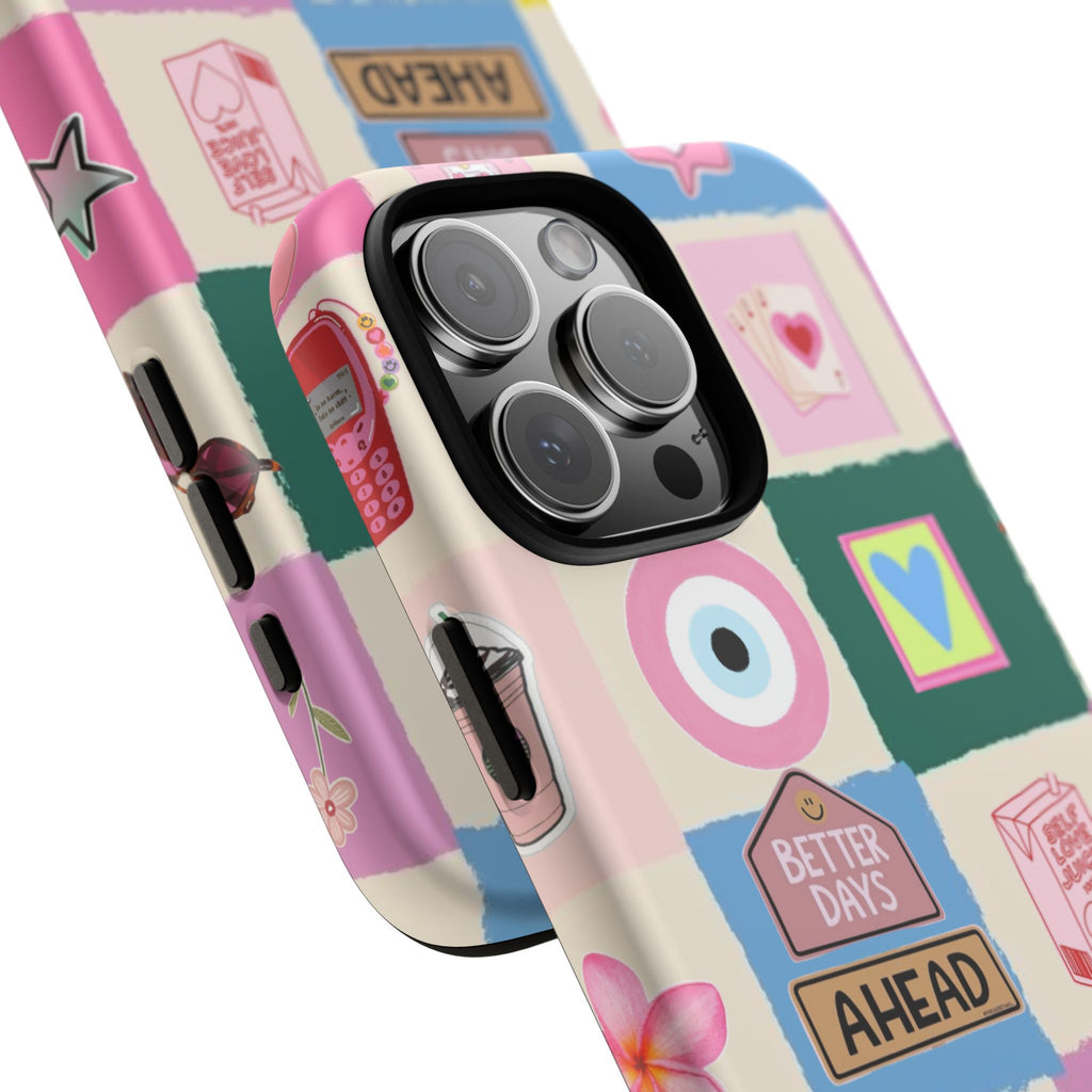 'Better Days Ahead' - Collage Protective Phone Case