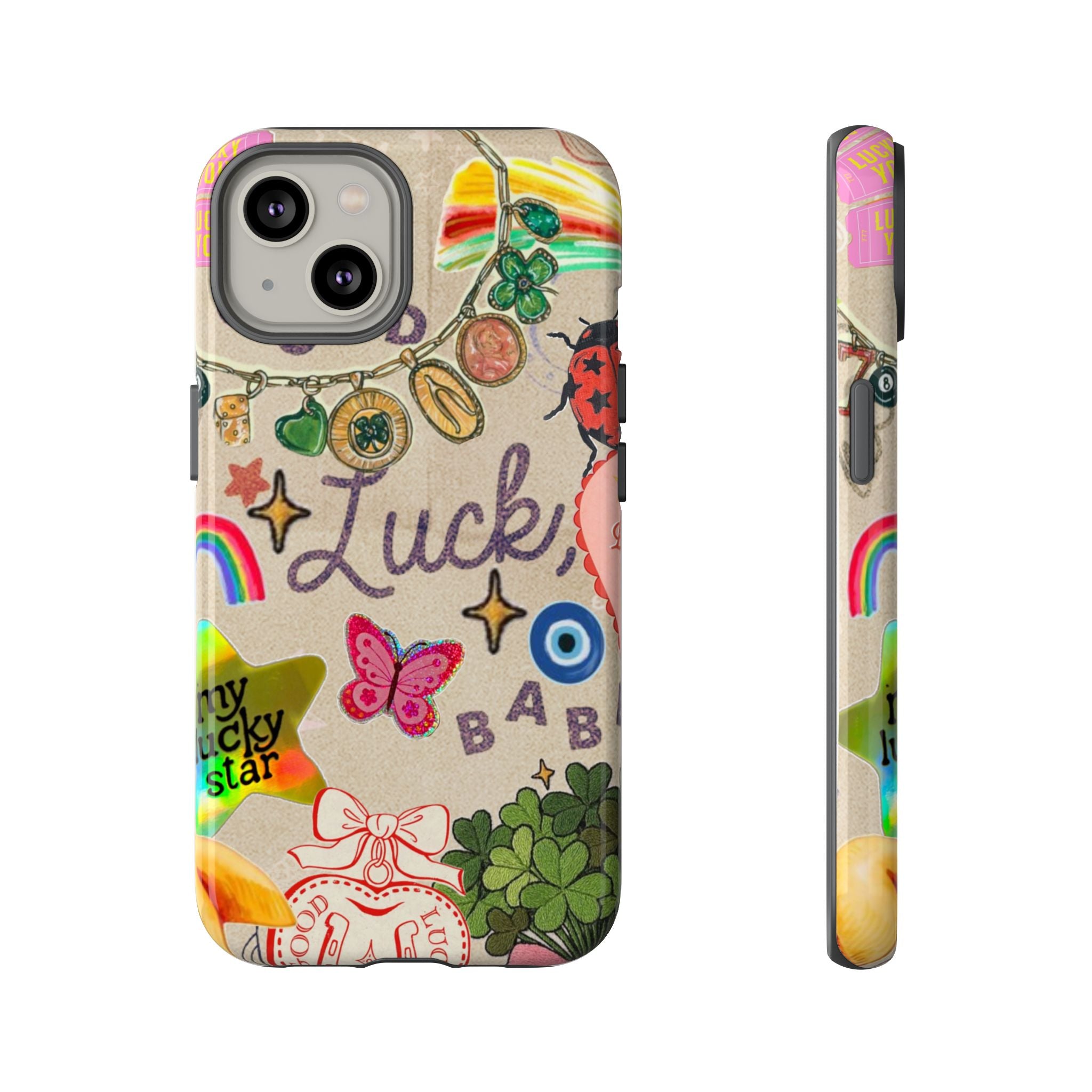 My Lucky Star — Cute Lucky Symbols iPhone Case