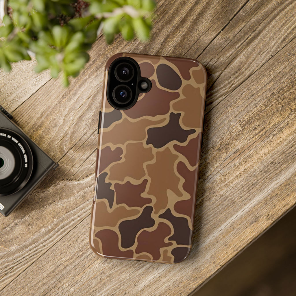 Hunter Brown Camo Print— Brown Camo Protective Cover
