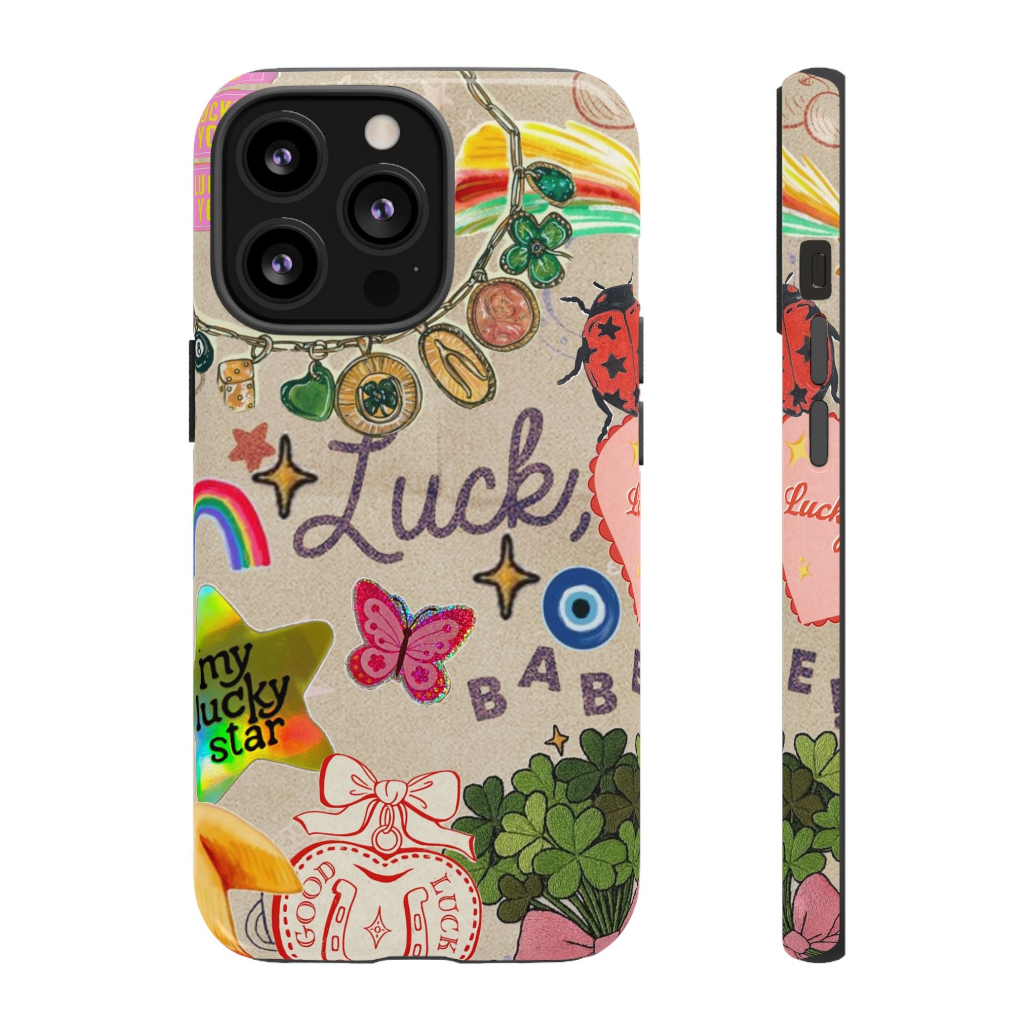 My Lucky Star — Cute Lucky Symbols iPhone Case