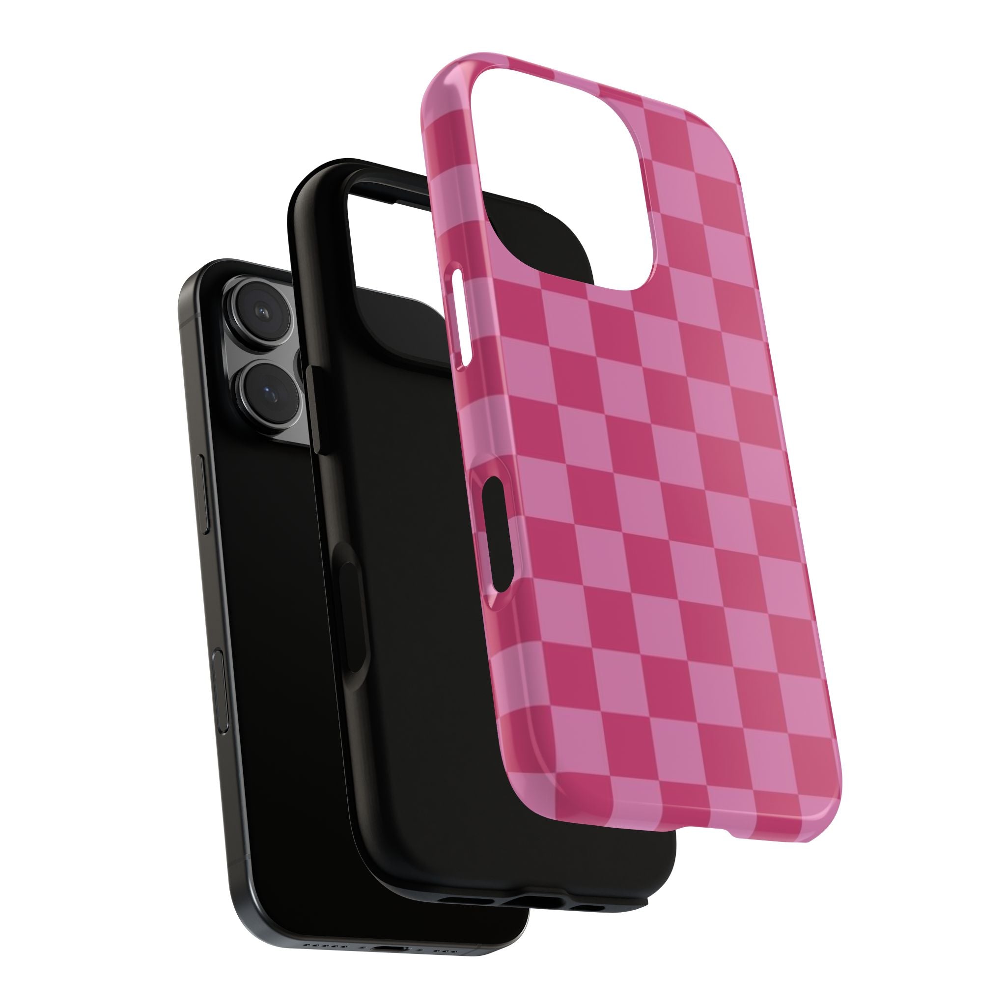 Barbie Pink Checkers - Durable Protective iPhone Cover