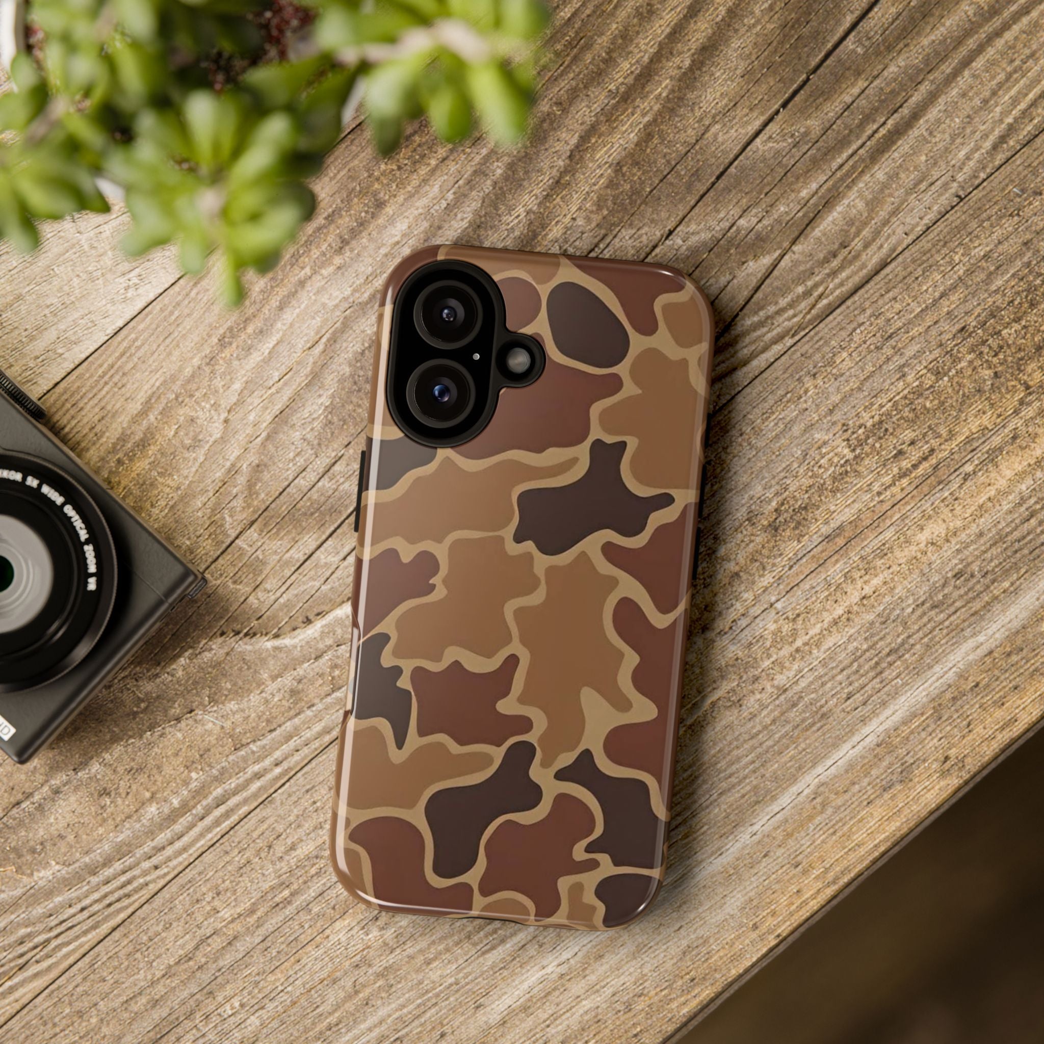 Hunter Brown Camo Print— Brown Camo Protective Cover