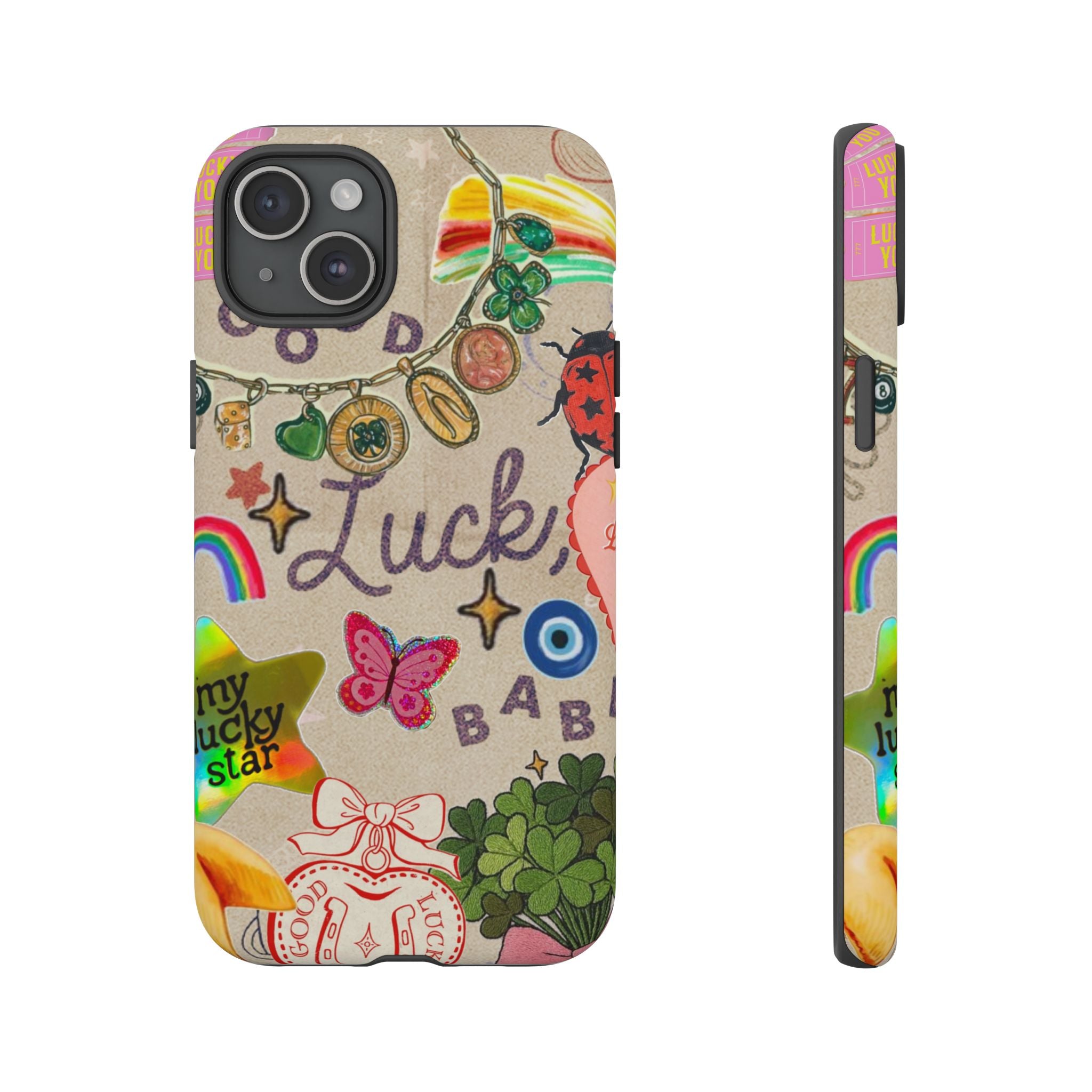 My Lucky Star — Cute Lucky Symbols iPhone Case