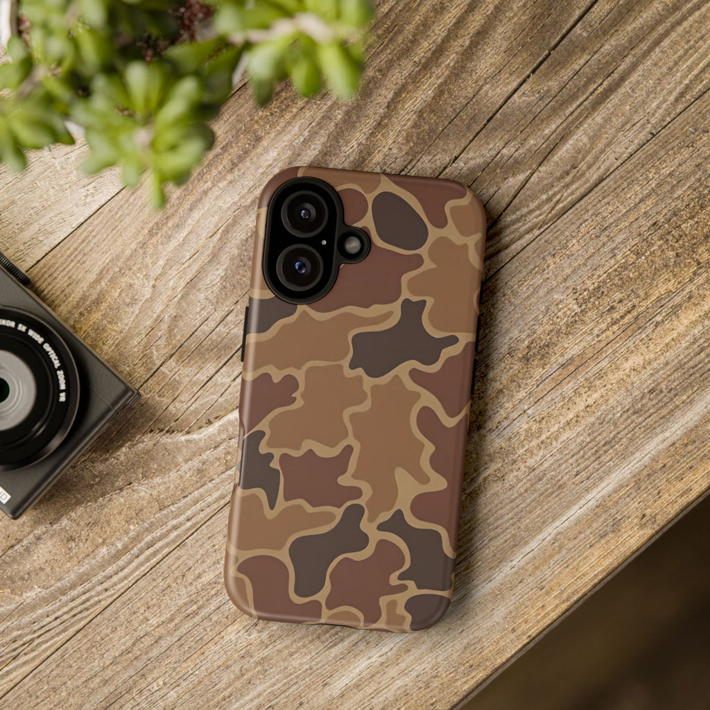 Hunter Brown Camo Print— Brown Camo Protective Cover