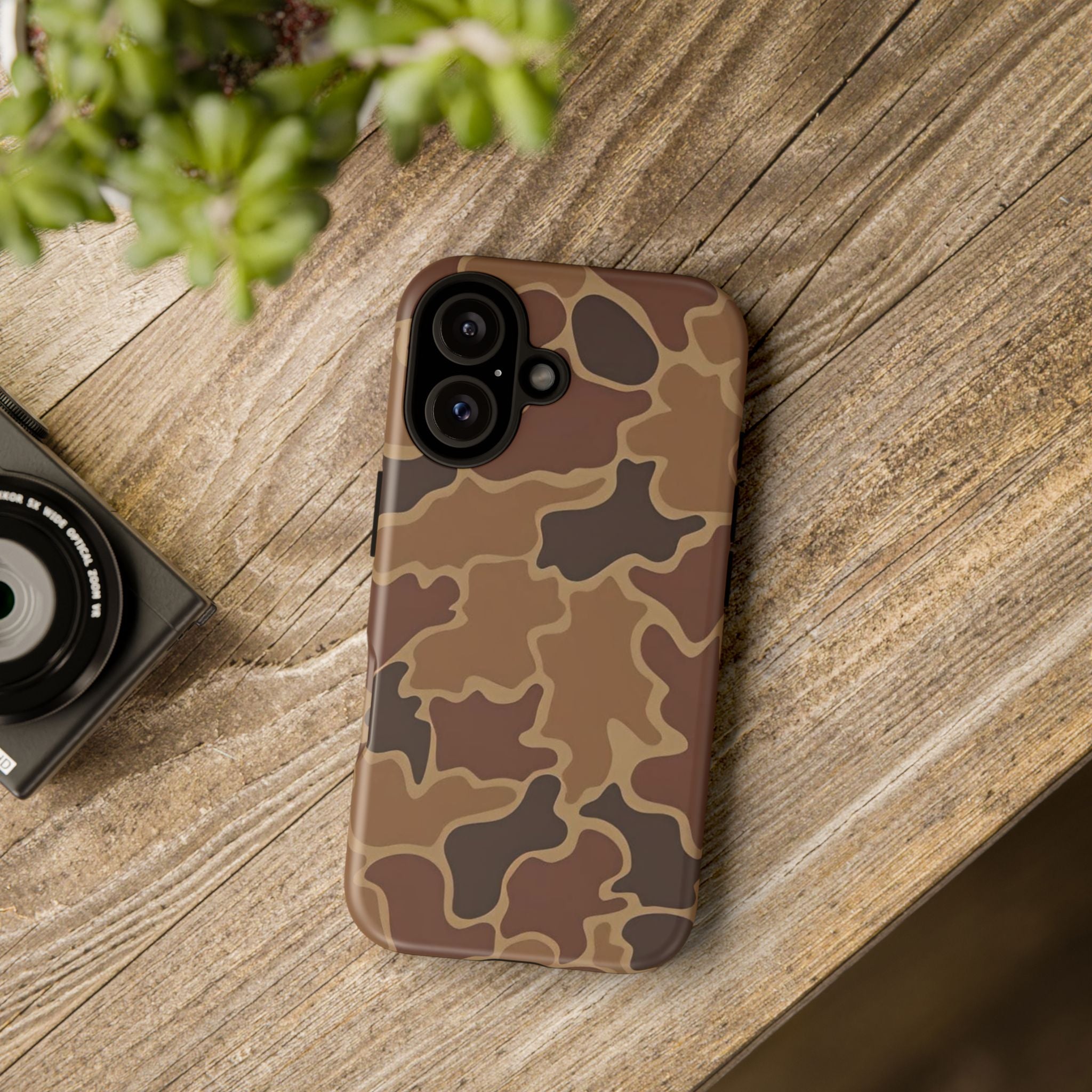 Hunter Brown Camo Print— Brown Camo Protective Cover