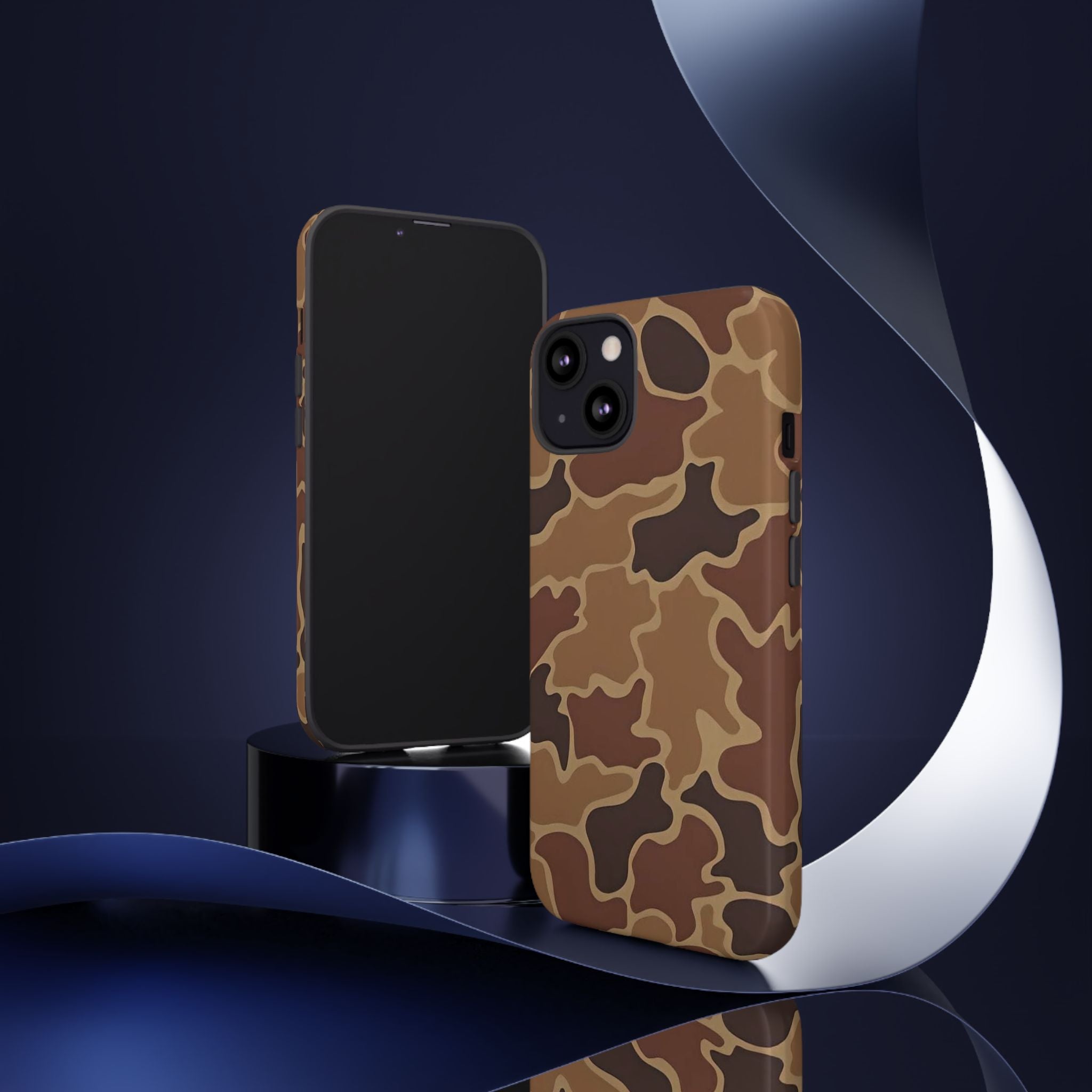 Hunter Brown Camo Print— Brown Camo Protective Cover