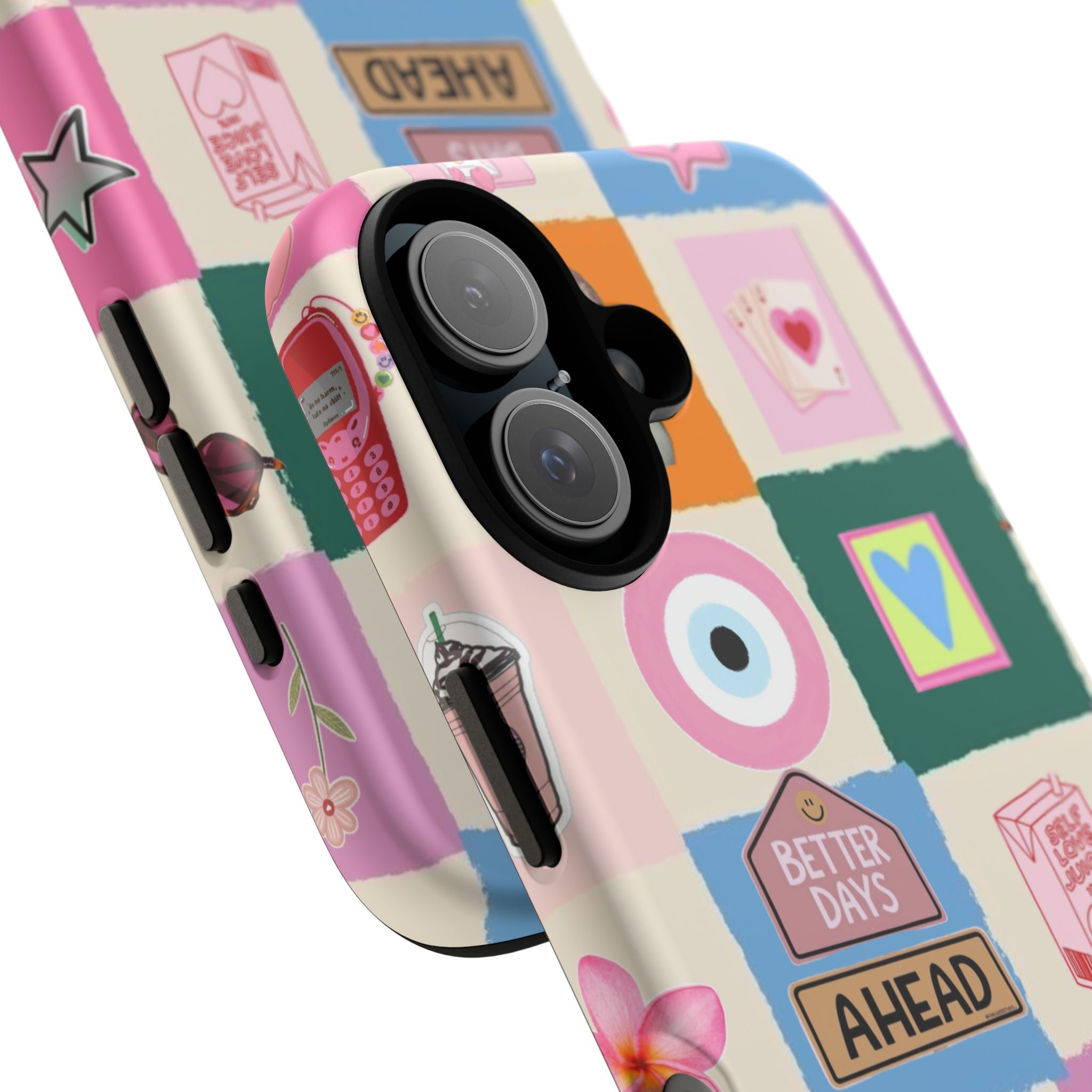 'Better Days Ahead' - Collage Protective Phone Case