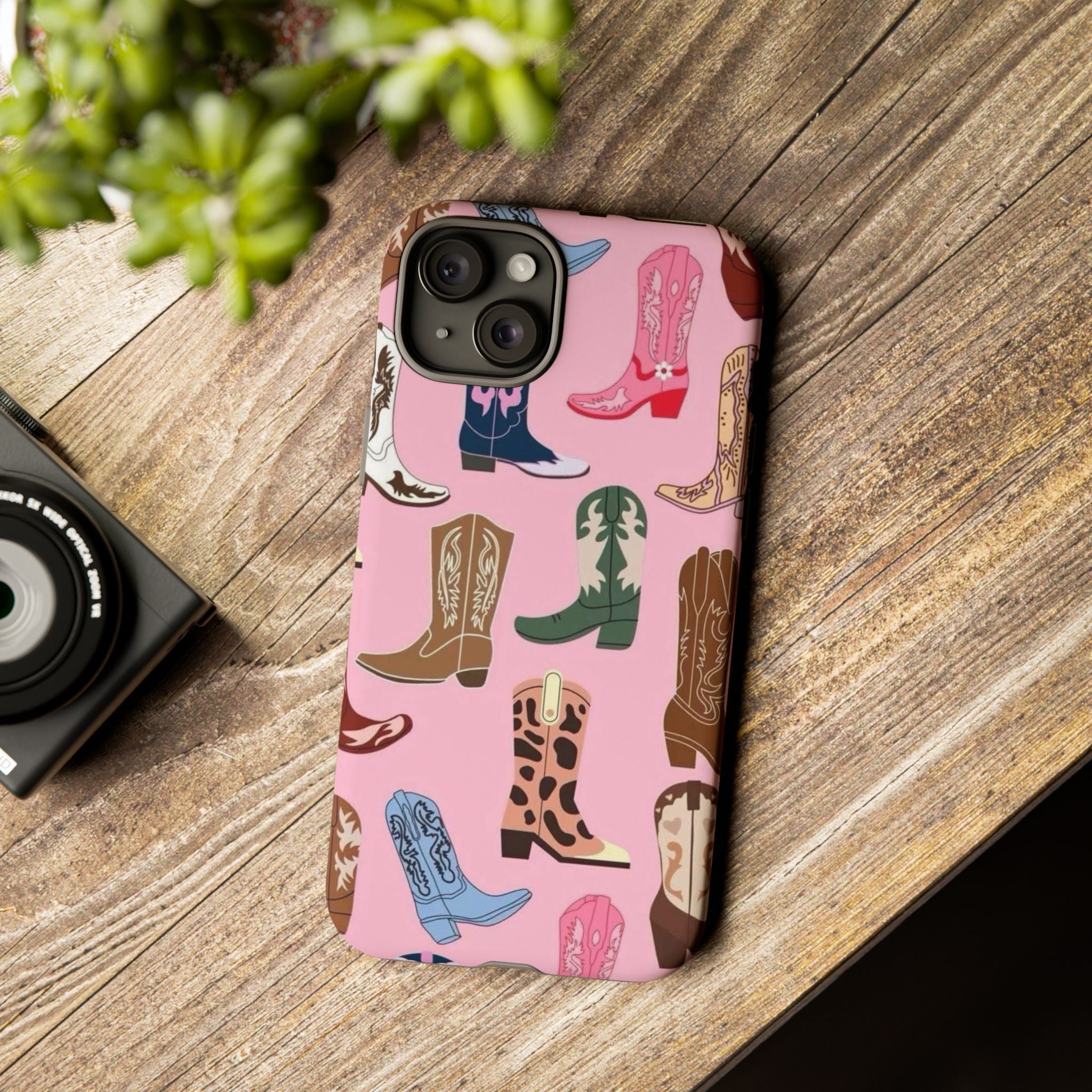 Pink Cowboy Boots  — Pink Western Boot iPhone Case