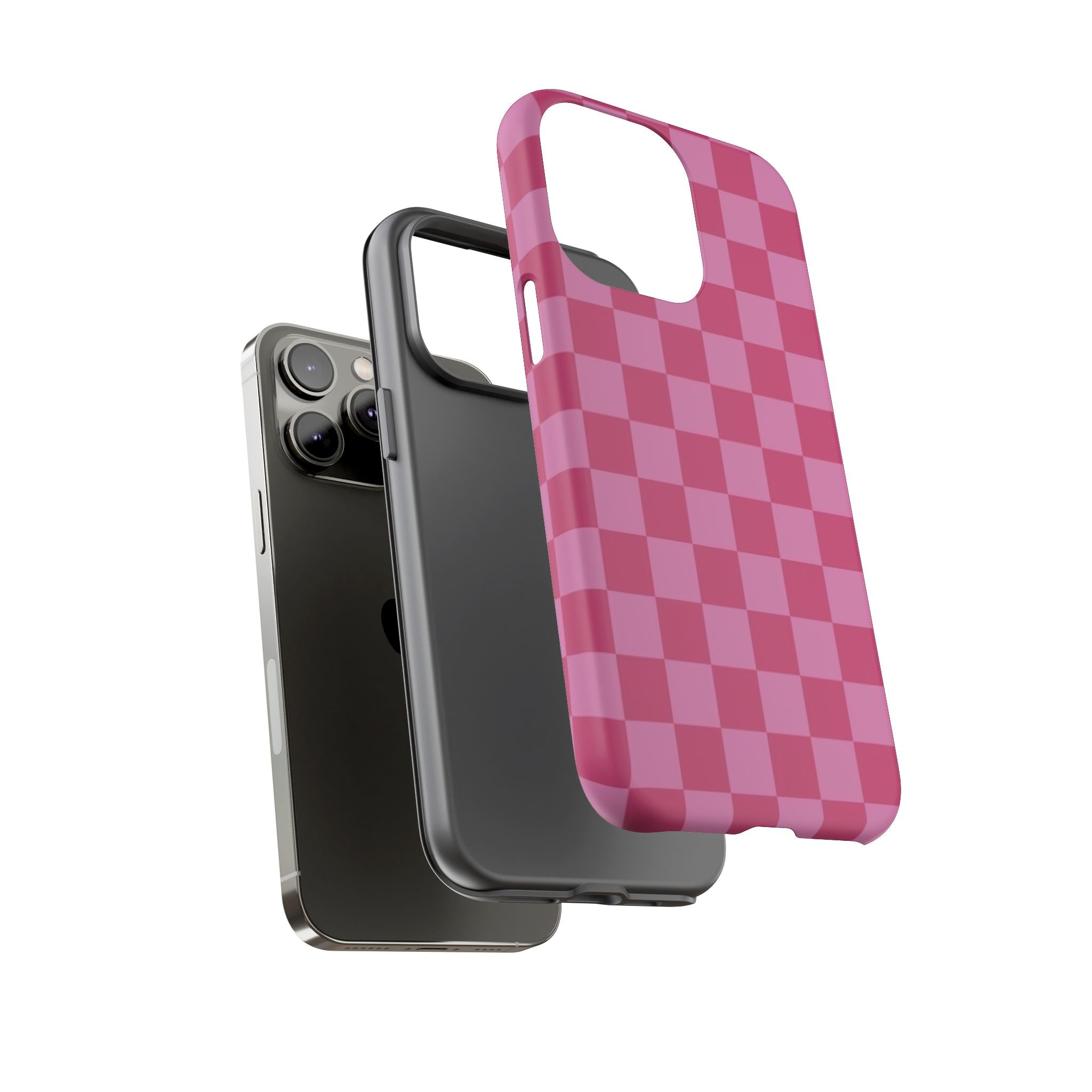 Barbie Pink Checkers - Durable Protective iPhone Cover