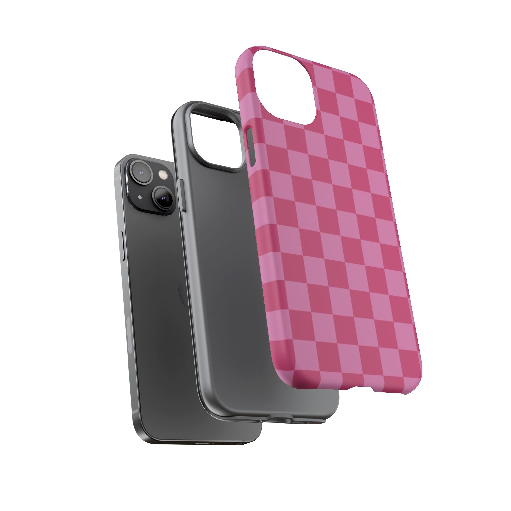 Barbie Pink Checkers - Durable Protective iPhone Cover