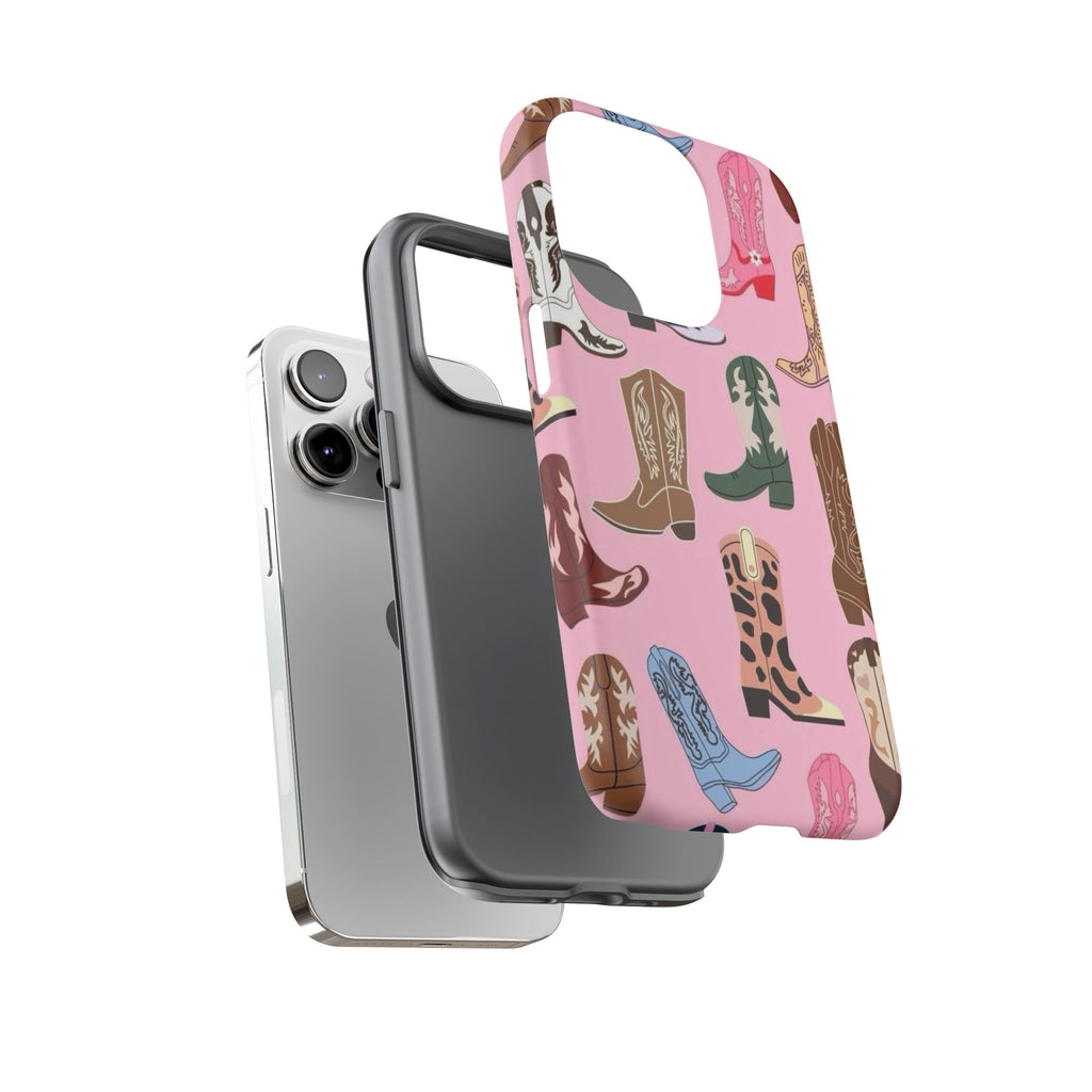 Pink Cowboy Boots  — Pink Western Boot iPhone Case