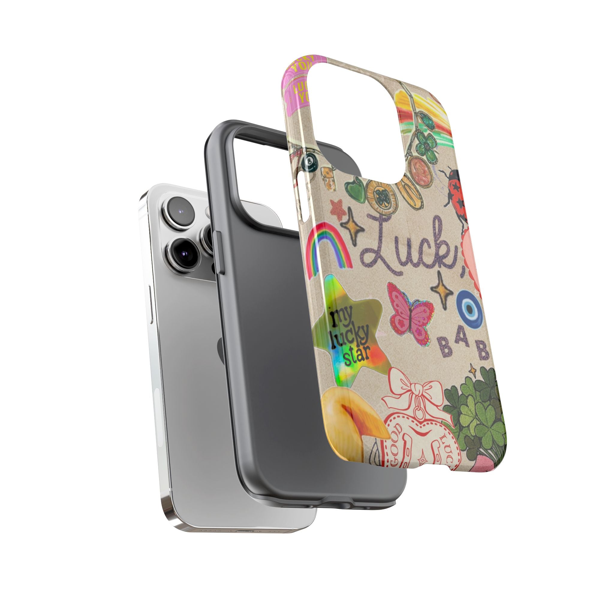 My Lucky Star — Cute Lucky Symbols iPhone Case