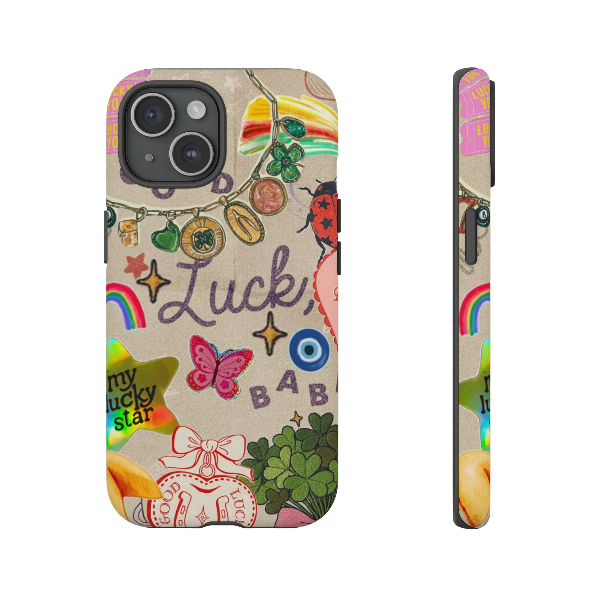 My Lucky Star — Cute Lucky Symbols iPhone Case