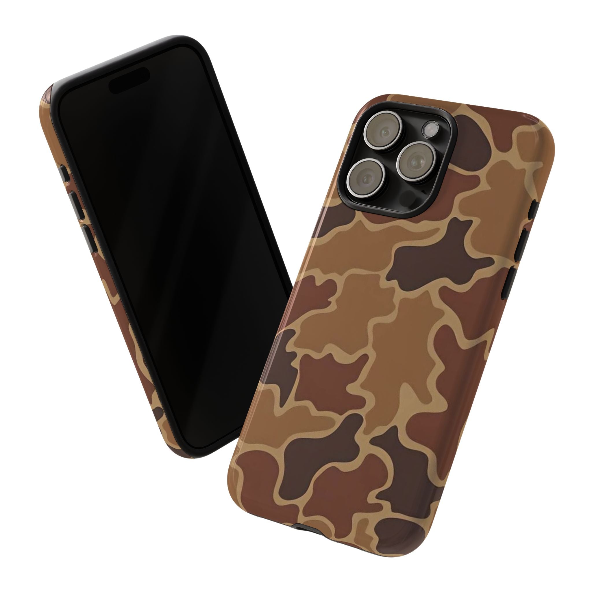 Hunter Brown Camo Print— Brown Camo Protective Cover