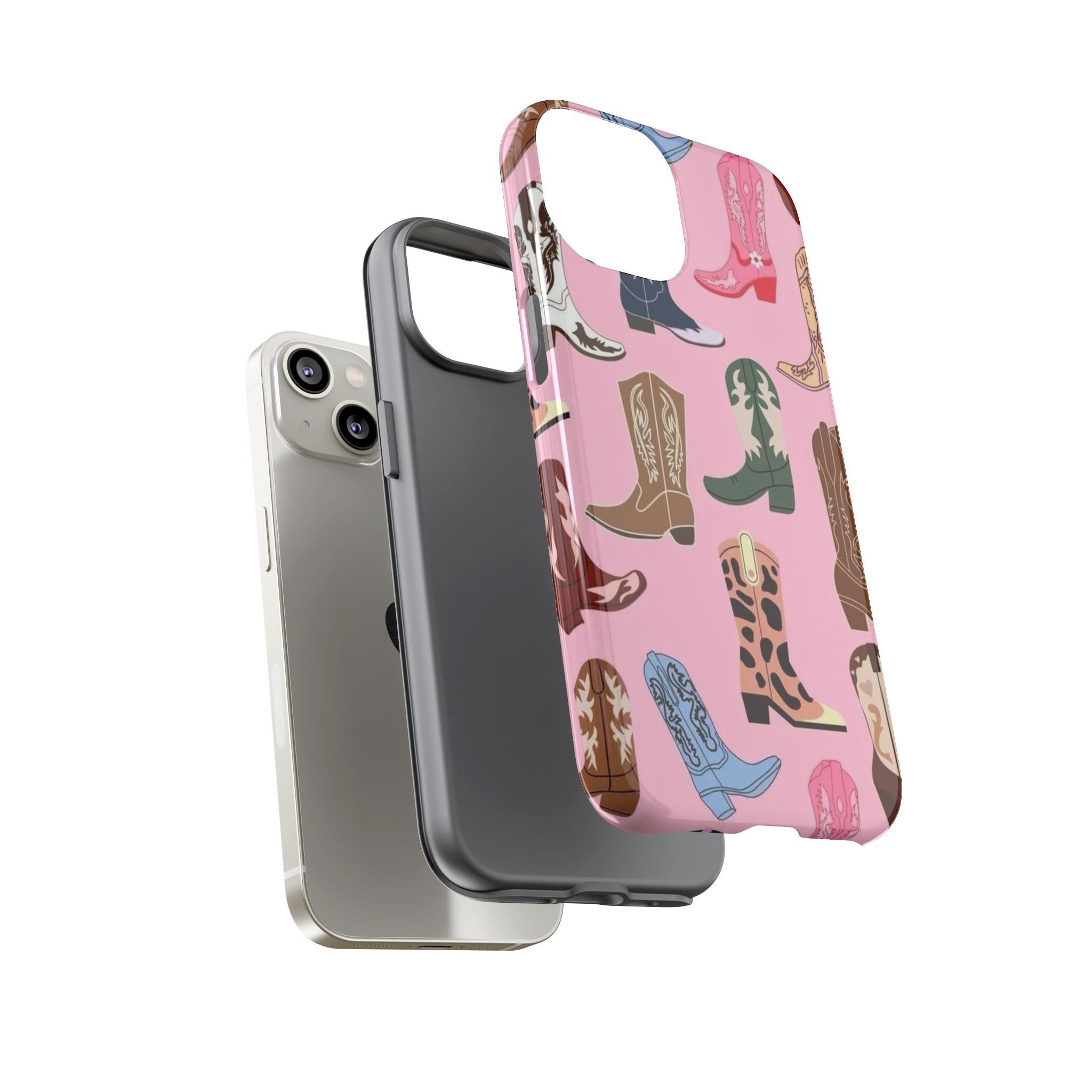 Pink Cowboy Boots  — Pink Western Boot iPhone Case