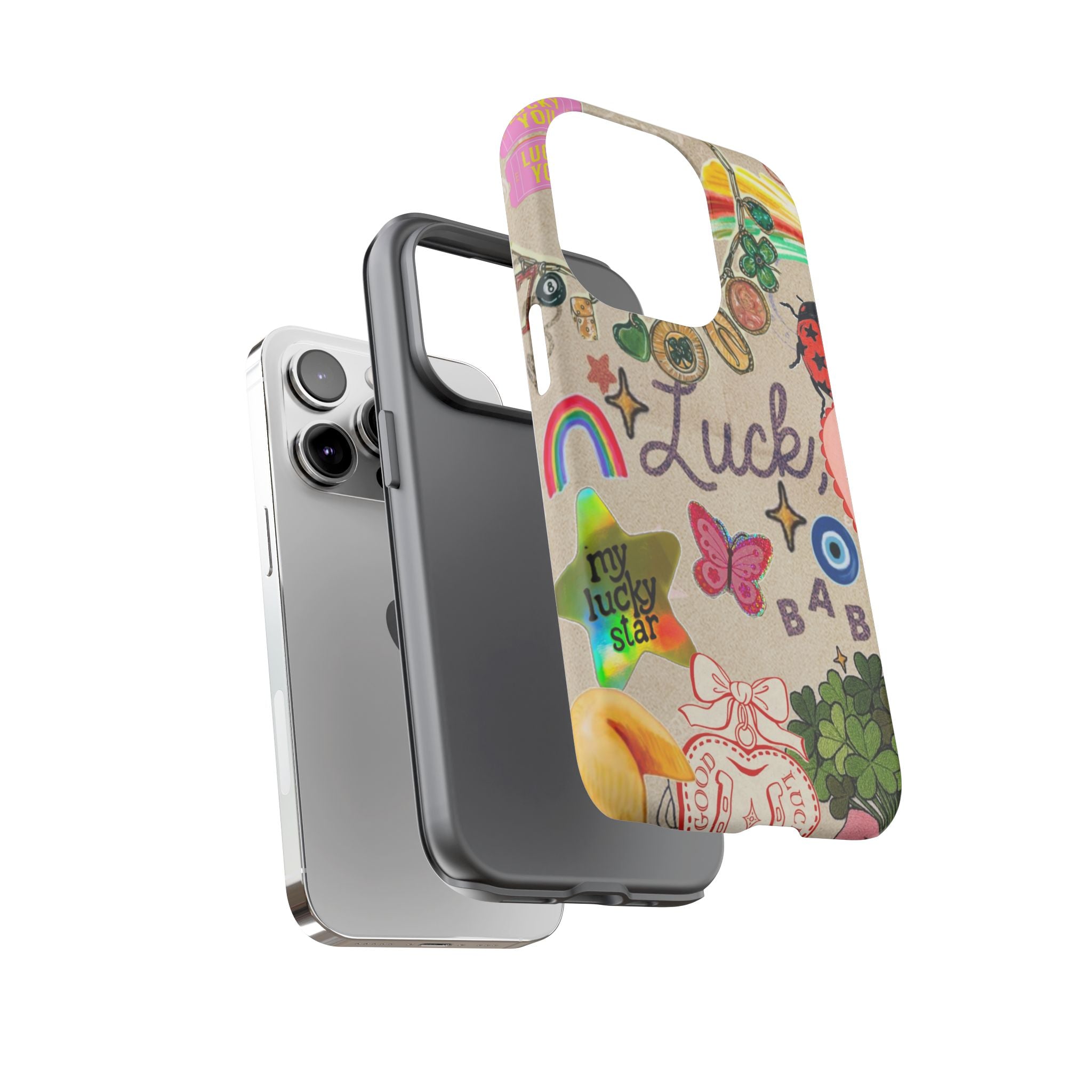 My Lucky Star — Cute Lucky Symbols iPhone Case