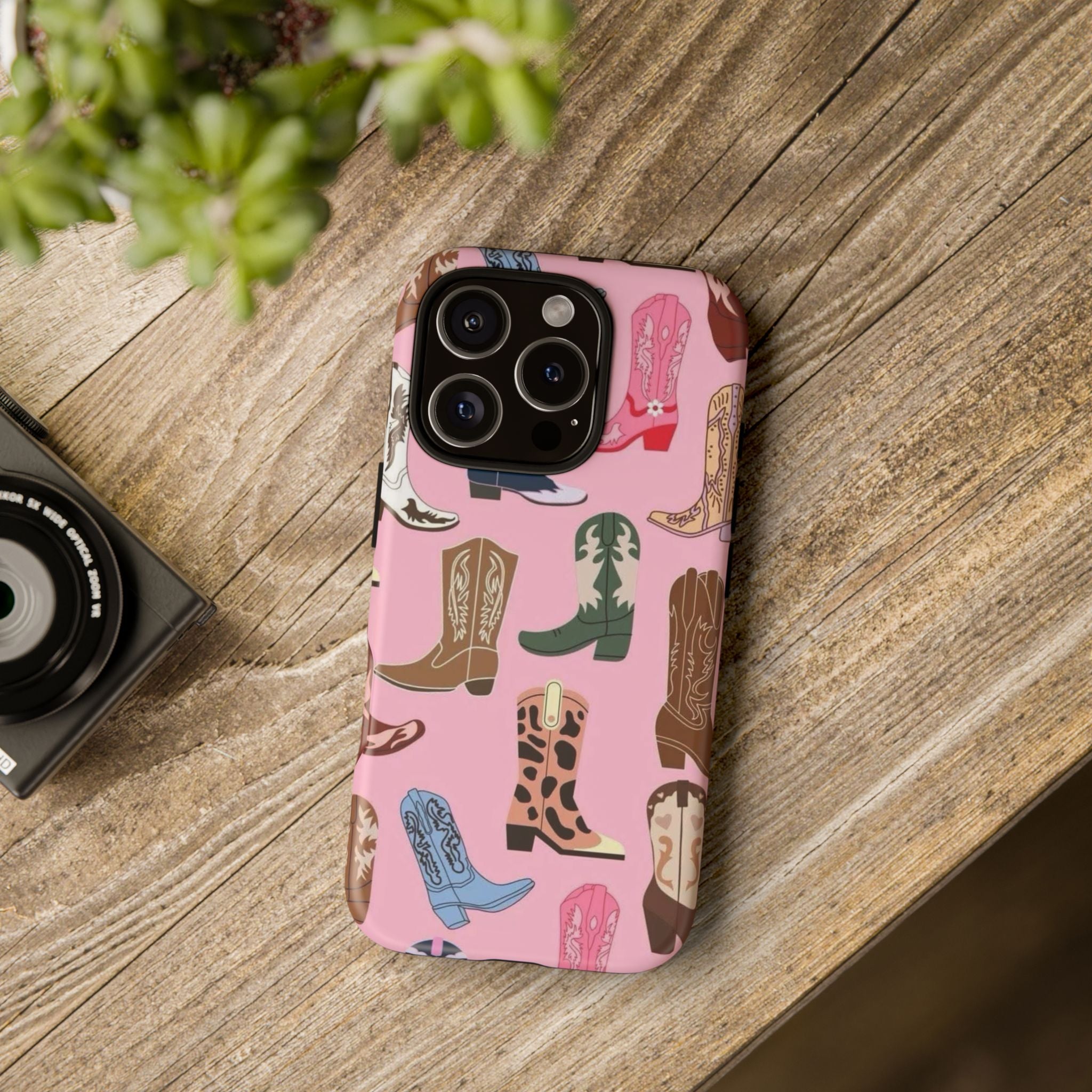 Pink Cowboy Boots  — Pink Western Boot iPhone Case