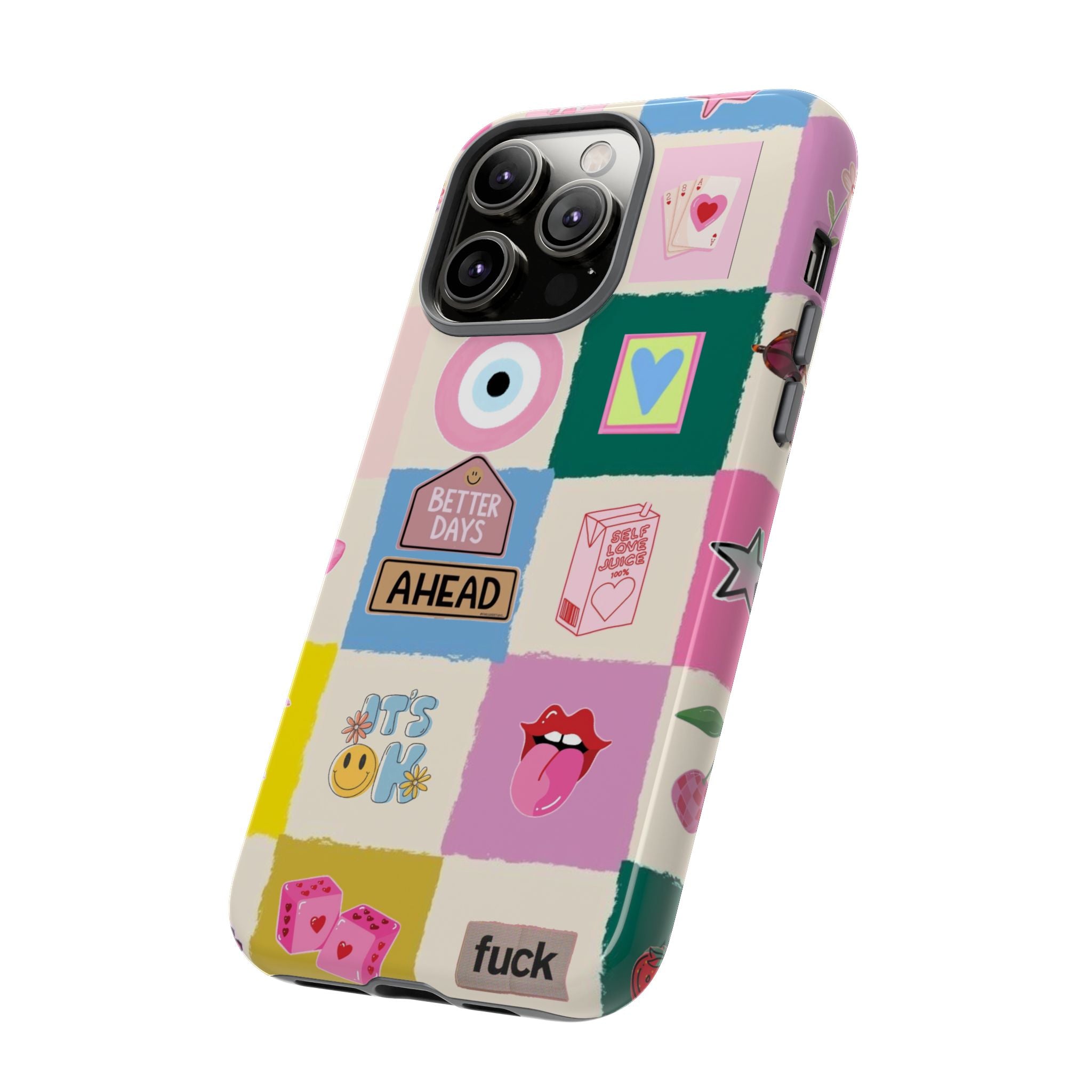 'Better Days Ahead' - Collage Protective Phone Case