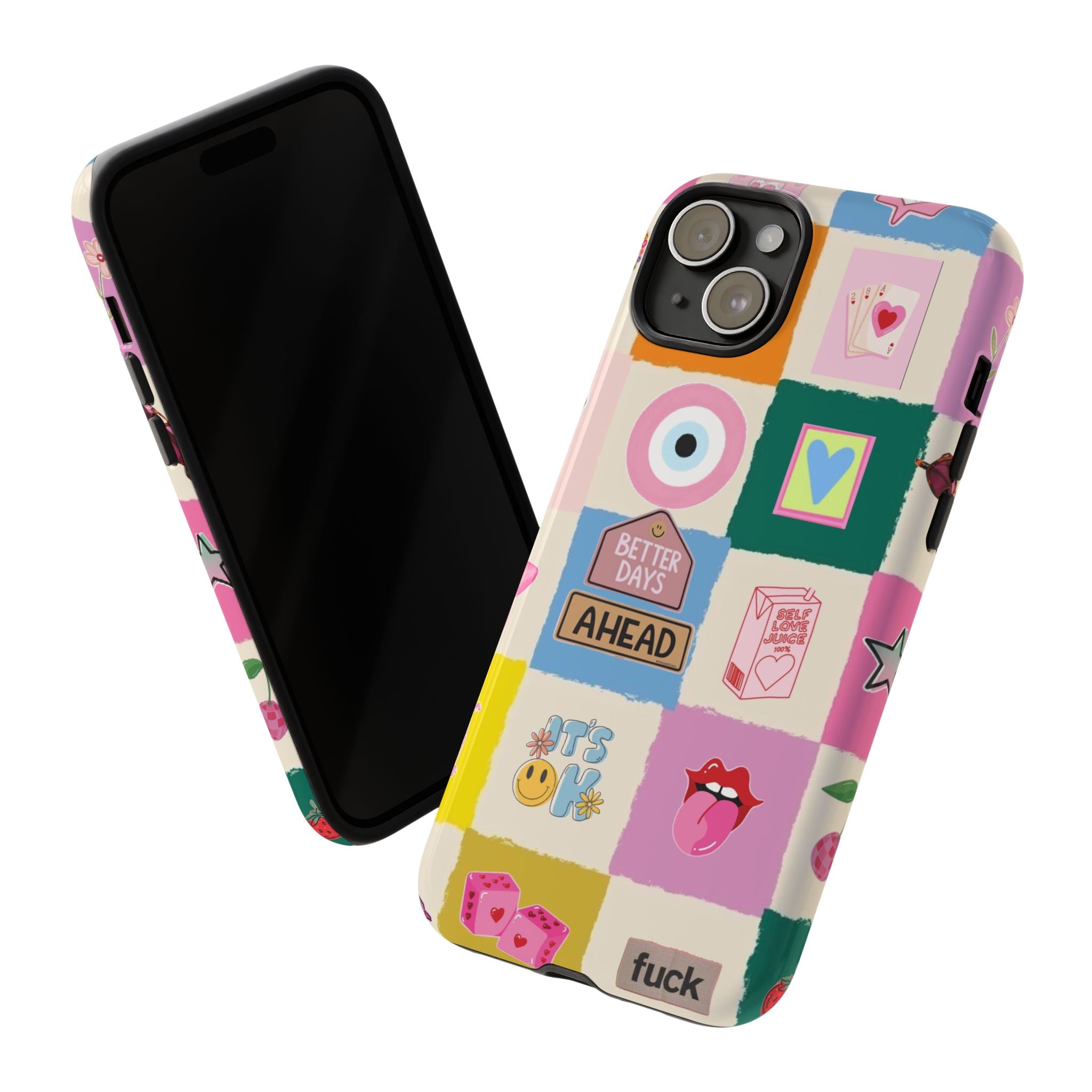 'Better Days Ahead' - Collage Protective Phone Case
