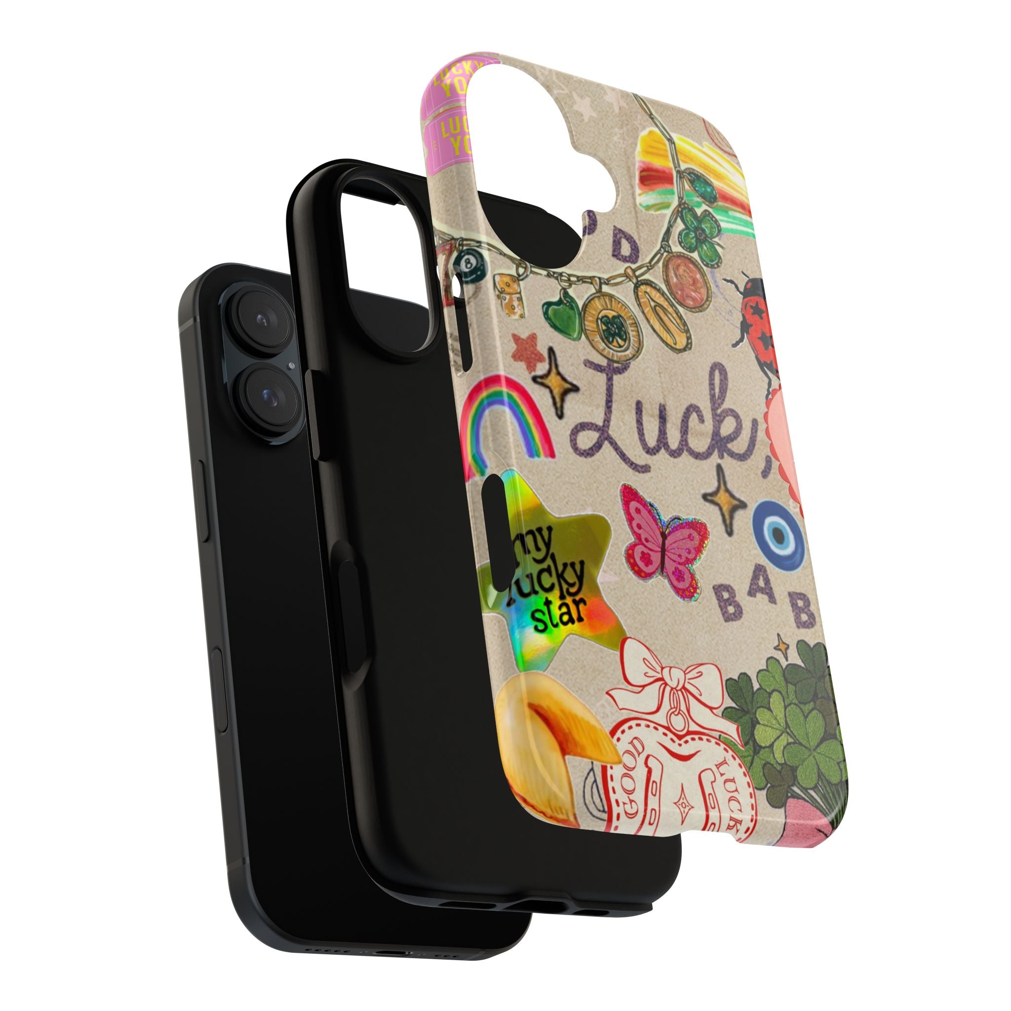 My Lucky Star — Cute Lucky Symbols iPhone Case