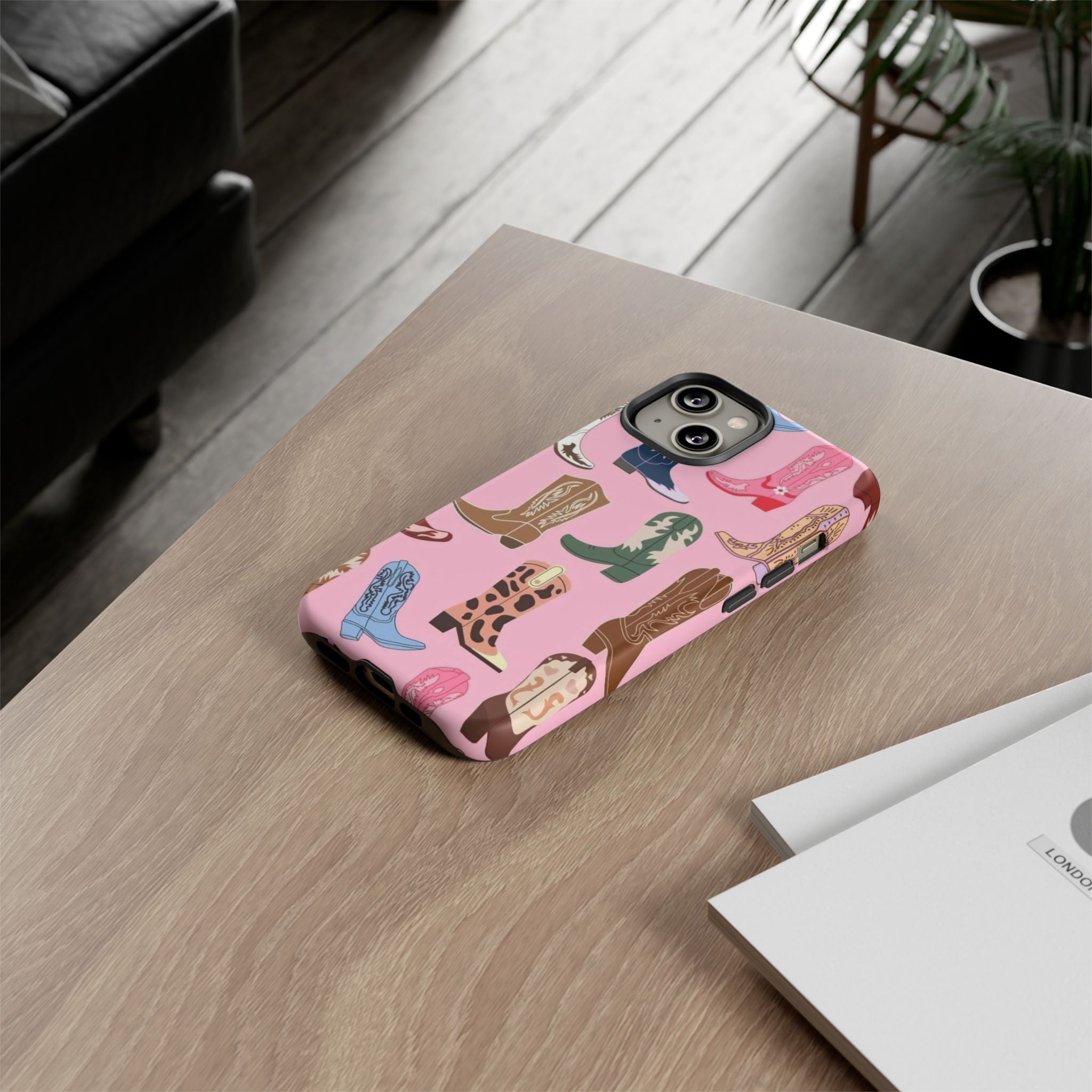 Pink Cowboy Boots  — Pink Western Boot iPhone Case