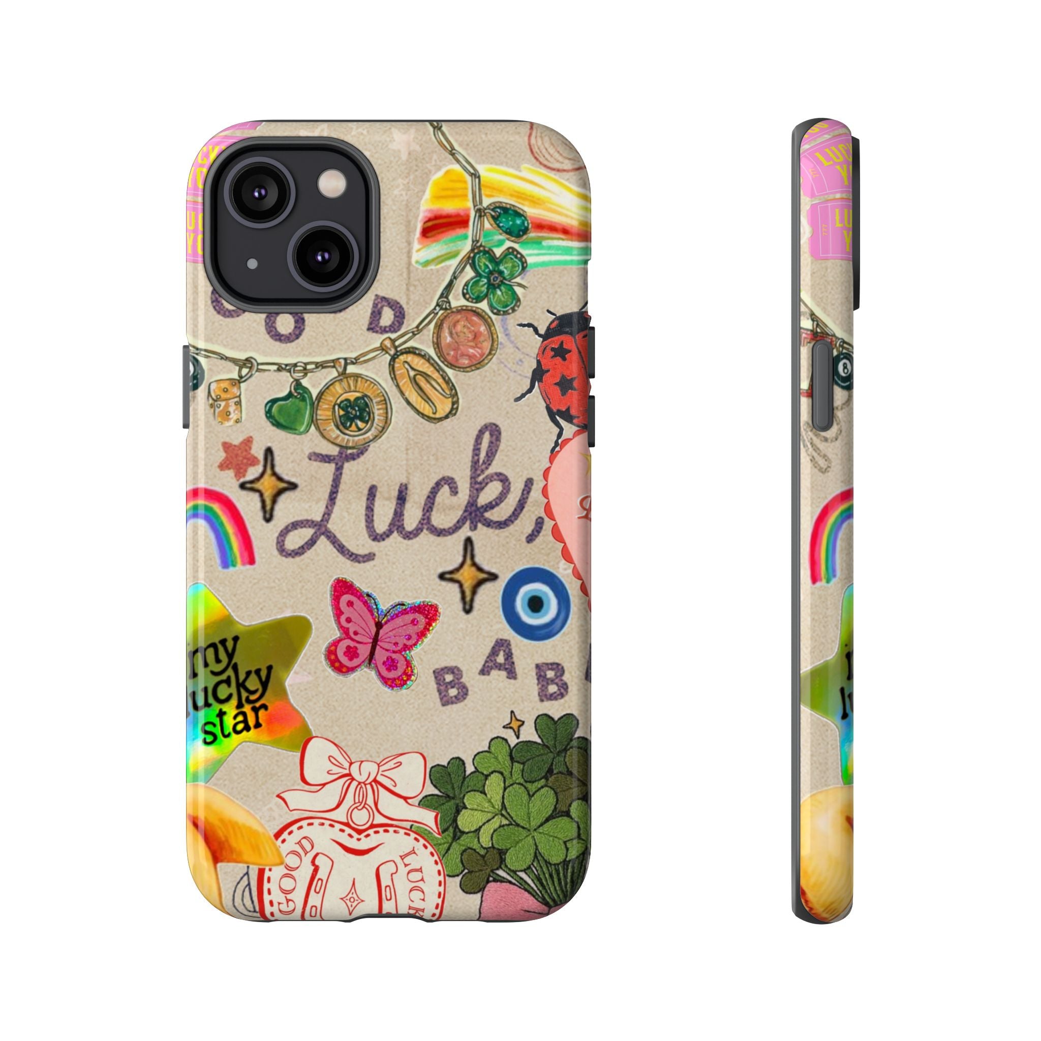 My Lucky Star — Cute Lucky Symbols iPhone Case