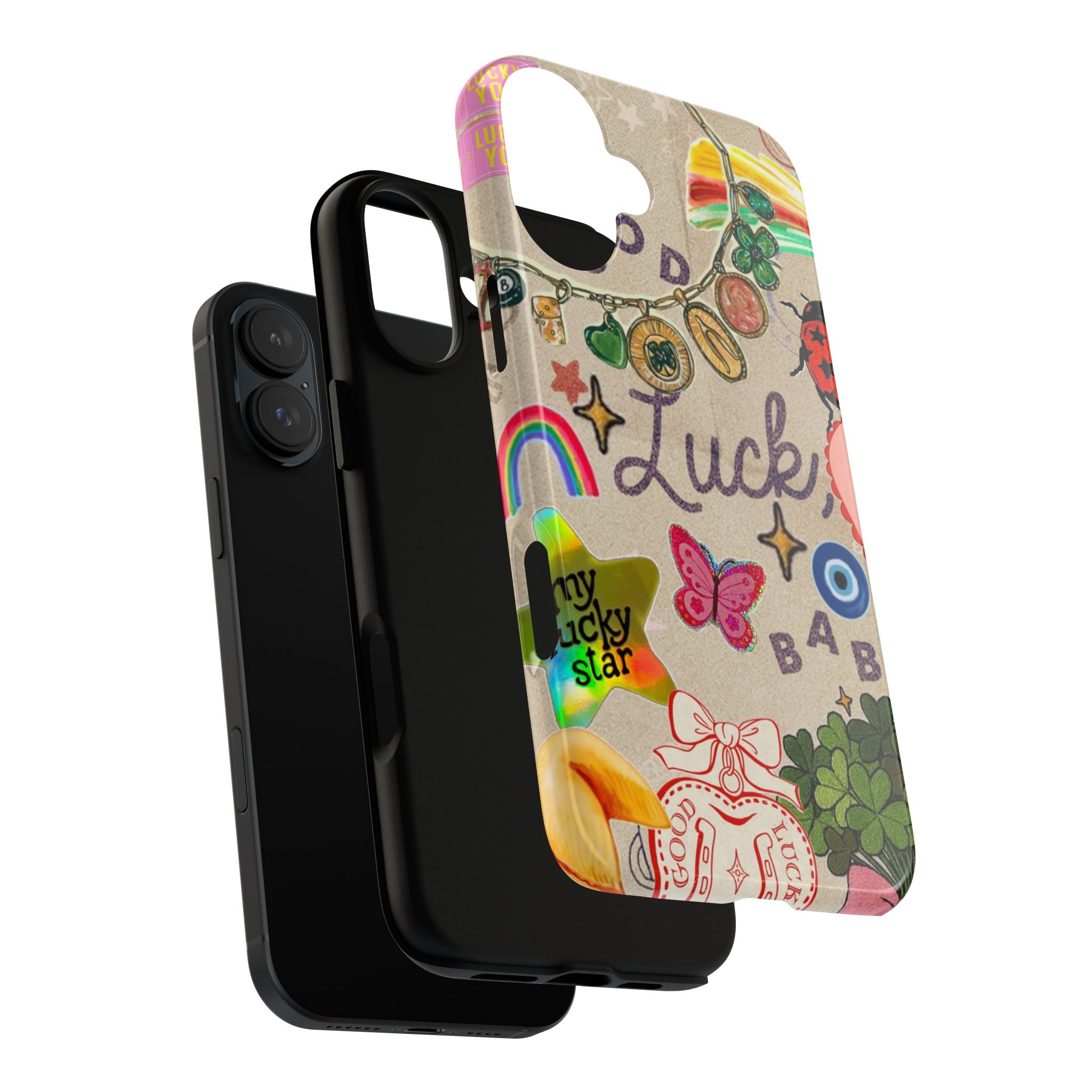My Lucky Star — Cute Lucky Symbols iPhone Case
