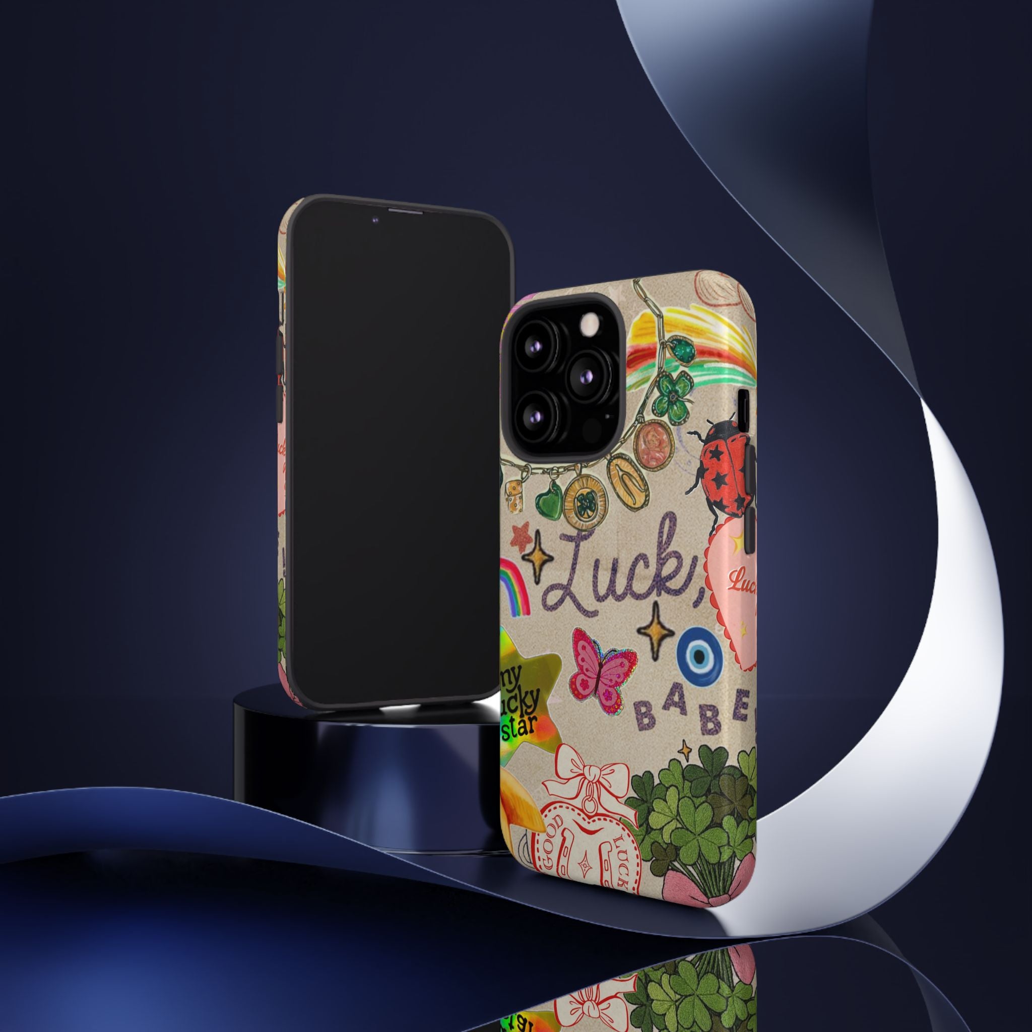 My Lucky Star — Cute Lucky Symbols iPhone Case