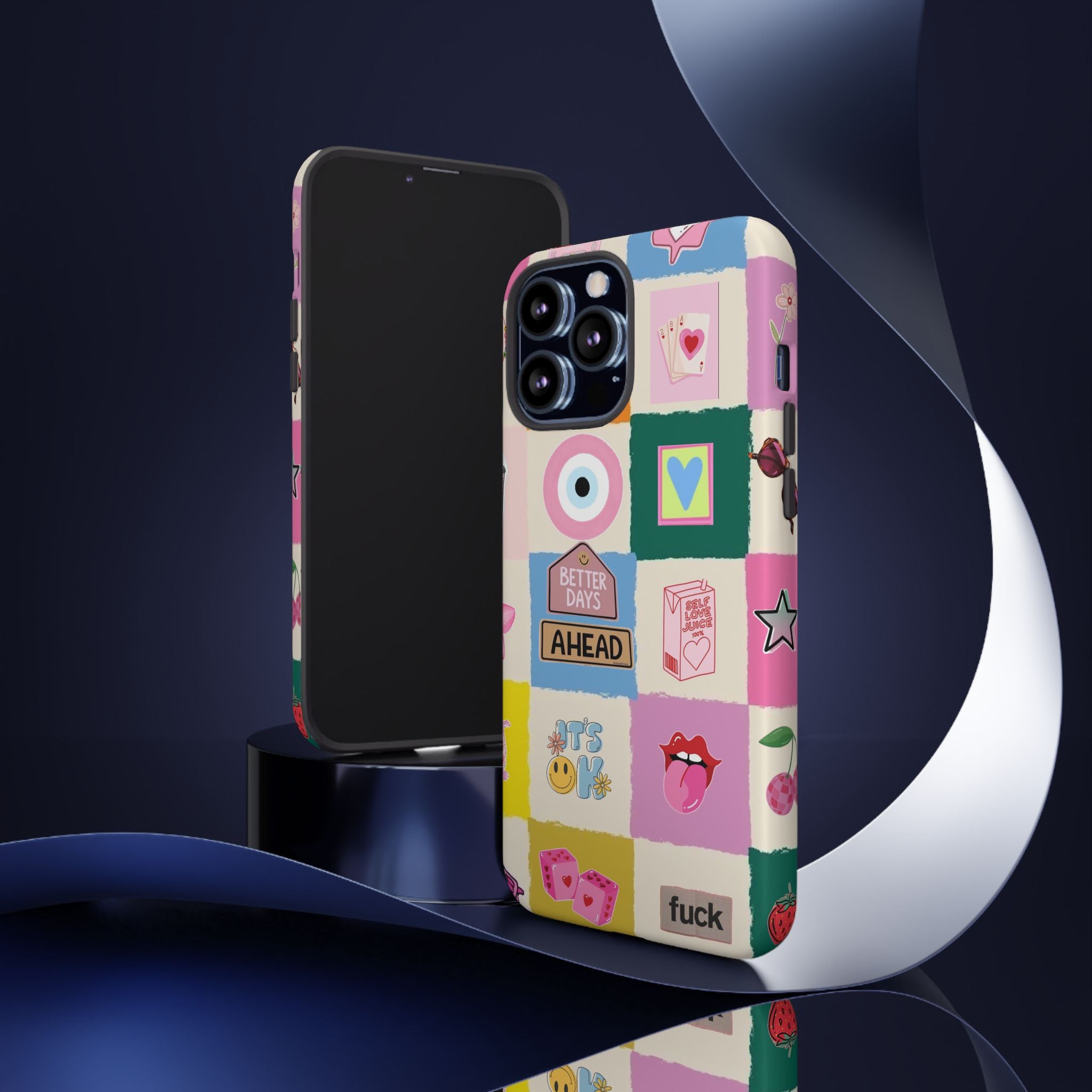 'Better Days Ahead' - Collage Protective Phone Case