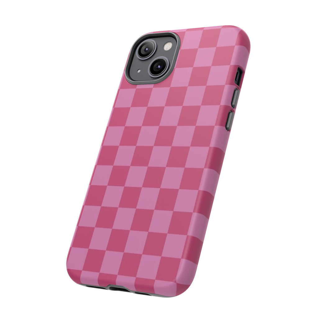 Barbie Pink Checkers - Durable Protective iPhone Cover
