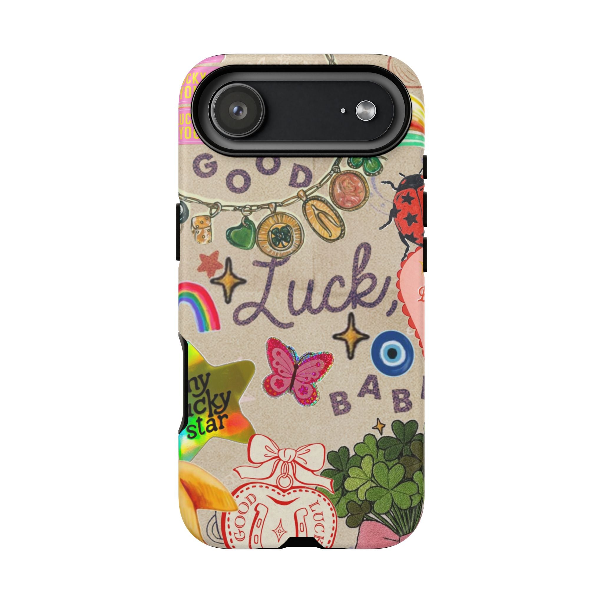 My Lucky Star — Cute Lucky Symbols iPhone Case