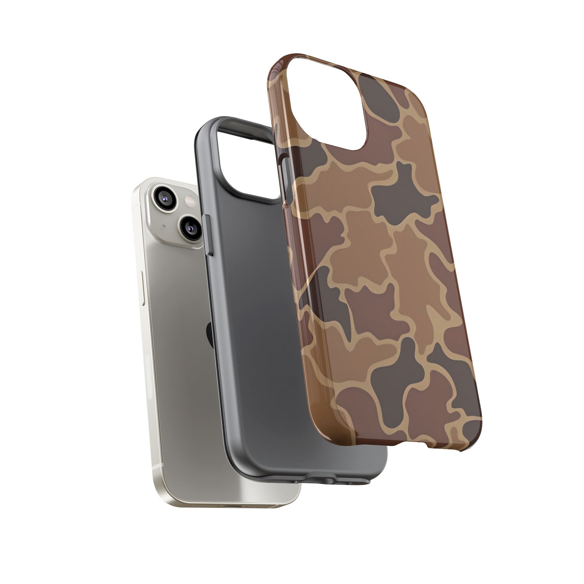 Hunter Brown Camo Print— Brown Camo Protective Cover